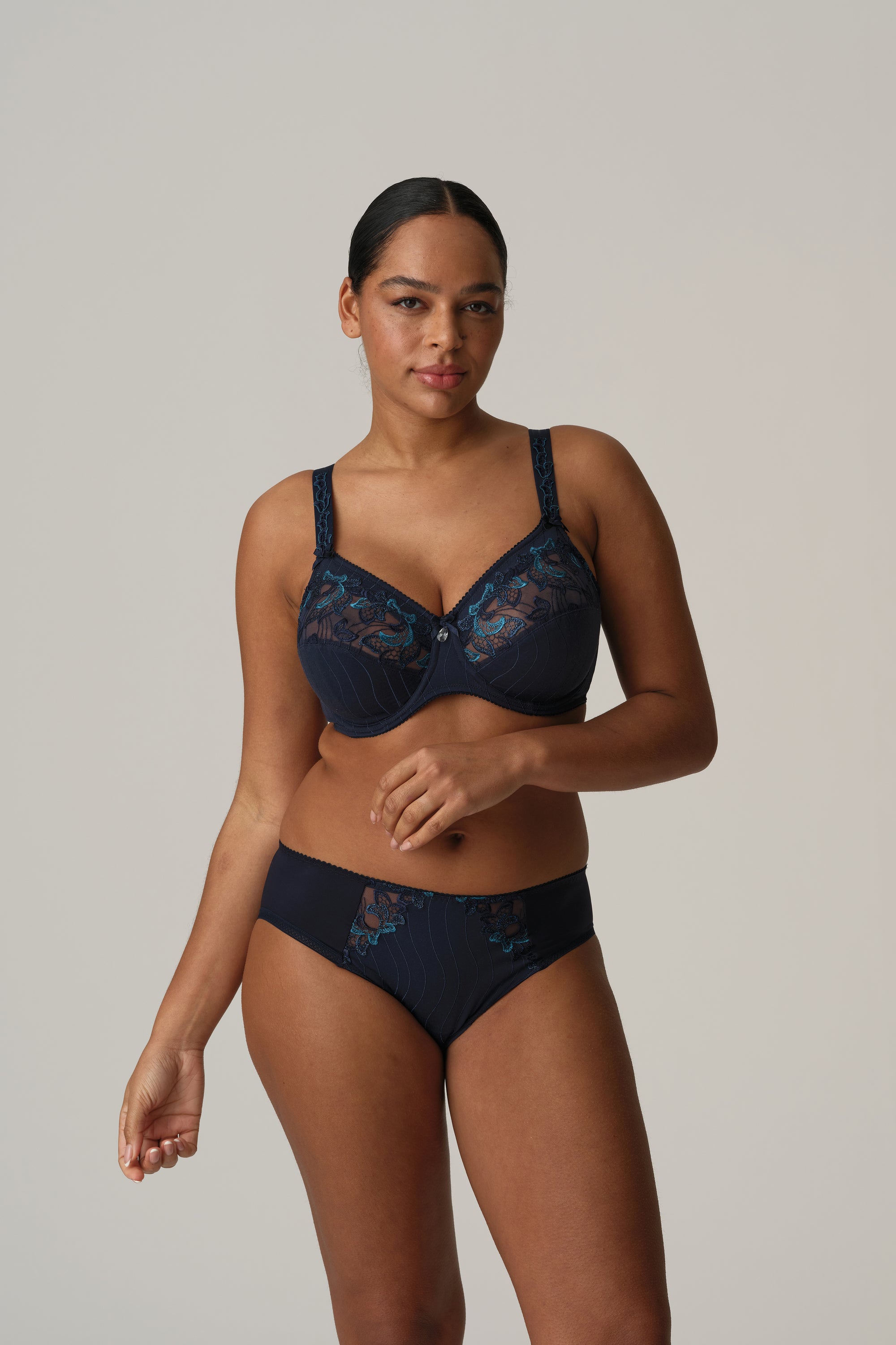 DEAUVILLE velvet blue braga bikini