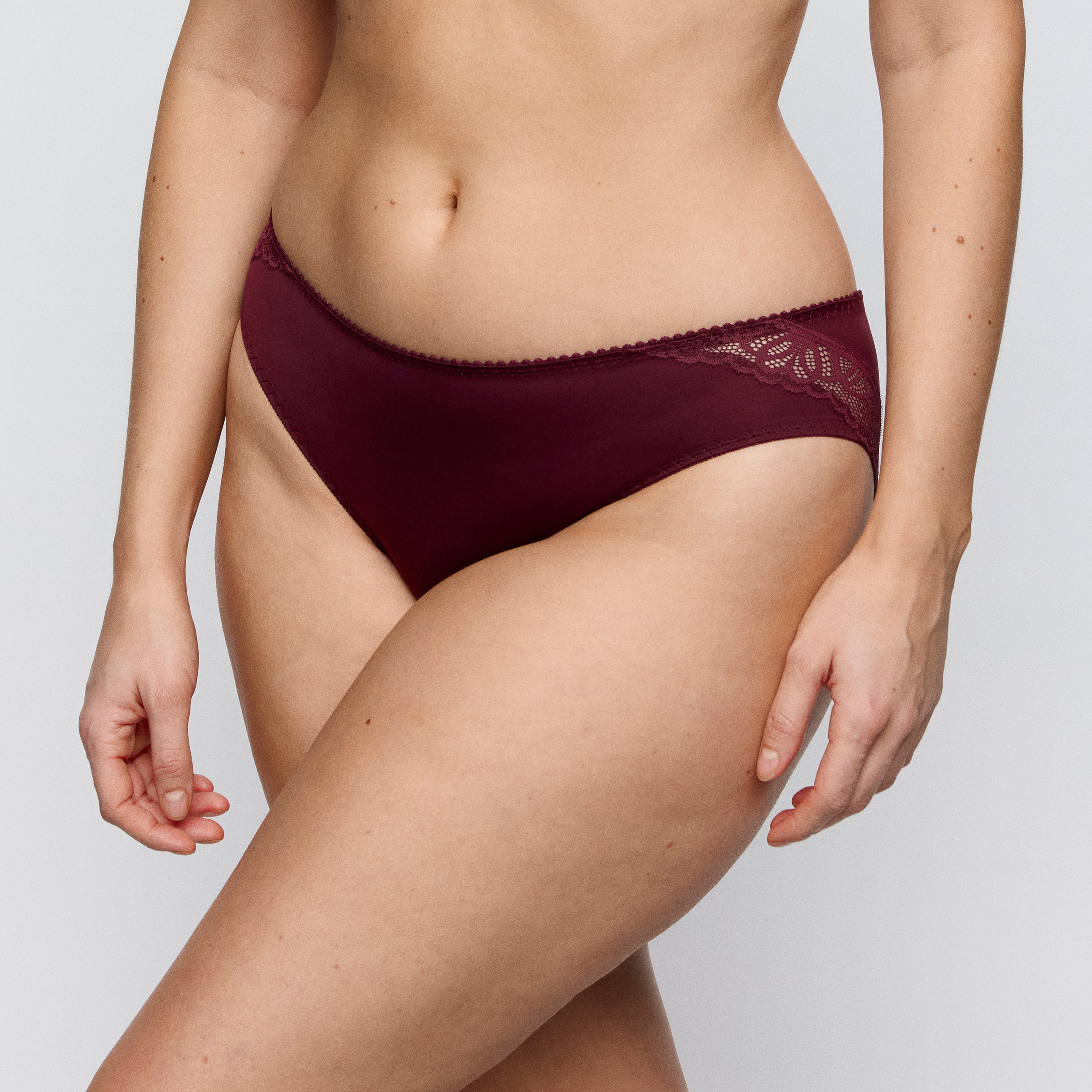 SALERNO evening red braga bikini