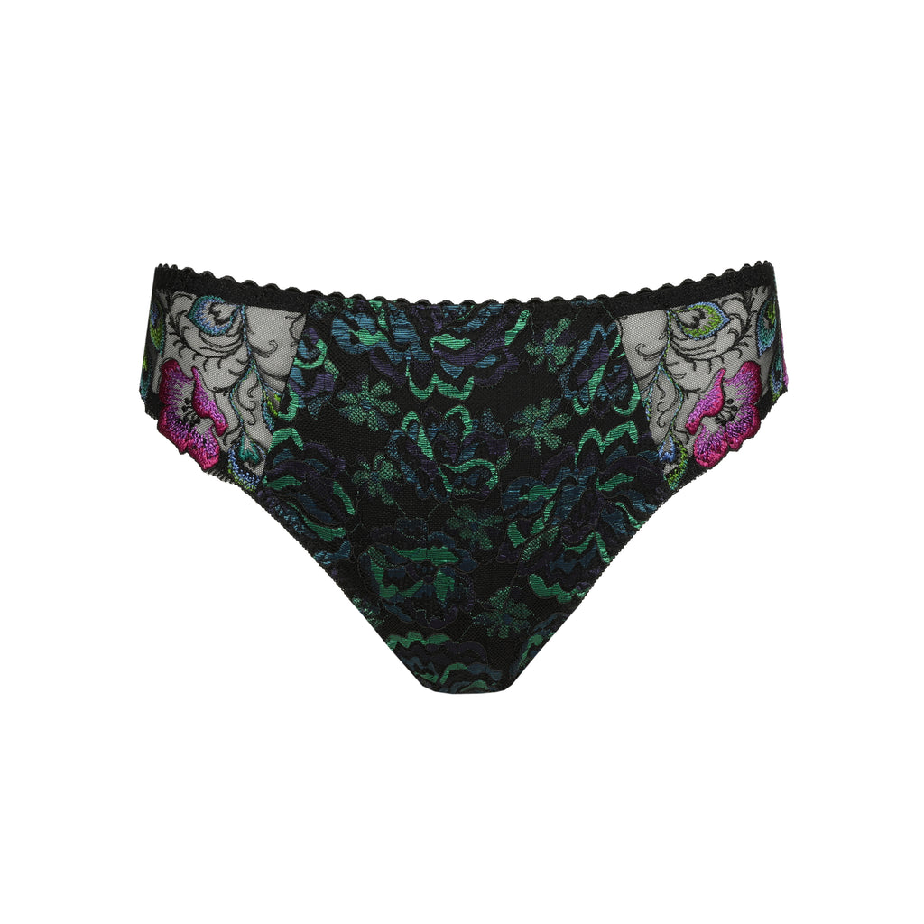SAN ANGEL Peacock Feather braga bikini