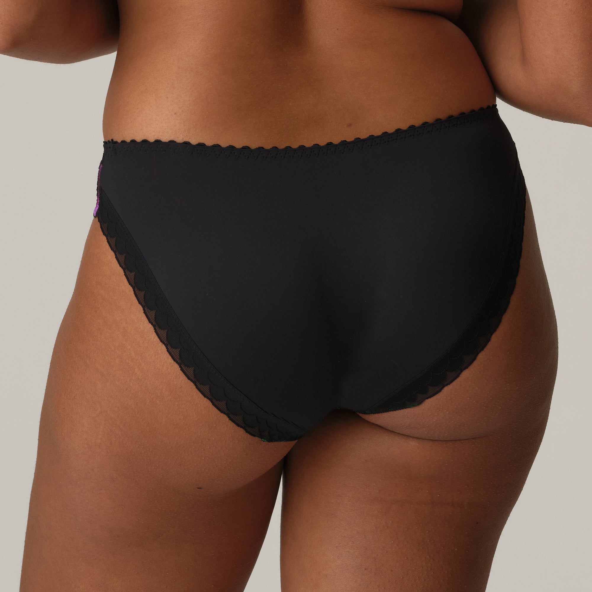 SAN ANGEL Peacock Feather braga bikini