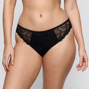 SOLISSE negro braga bikini
