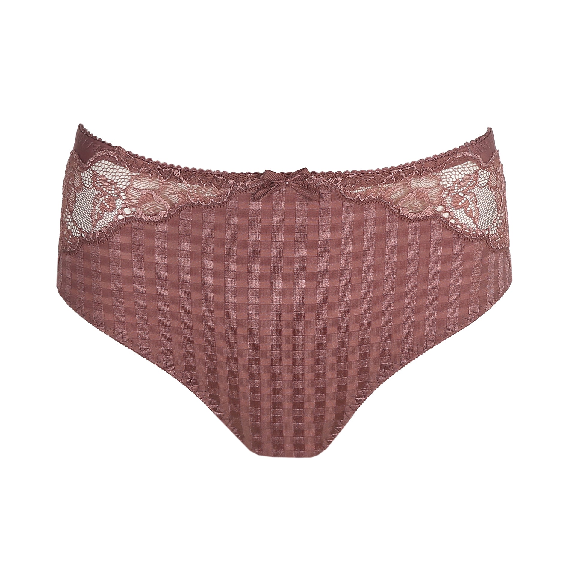 MADISON Satin Taupe braga alta