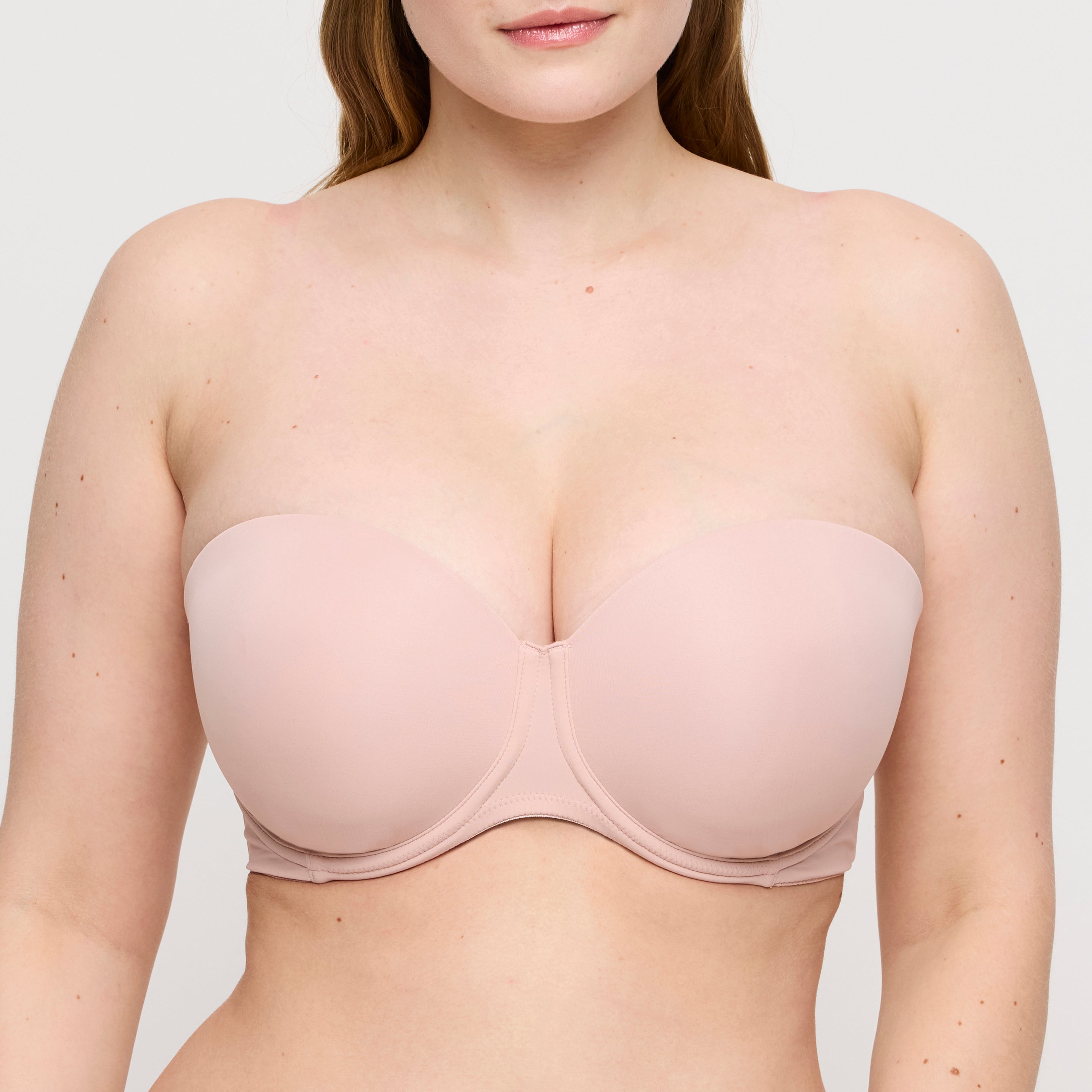 FIGURAS Powder Rose suj. sin tirantes con foam