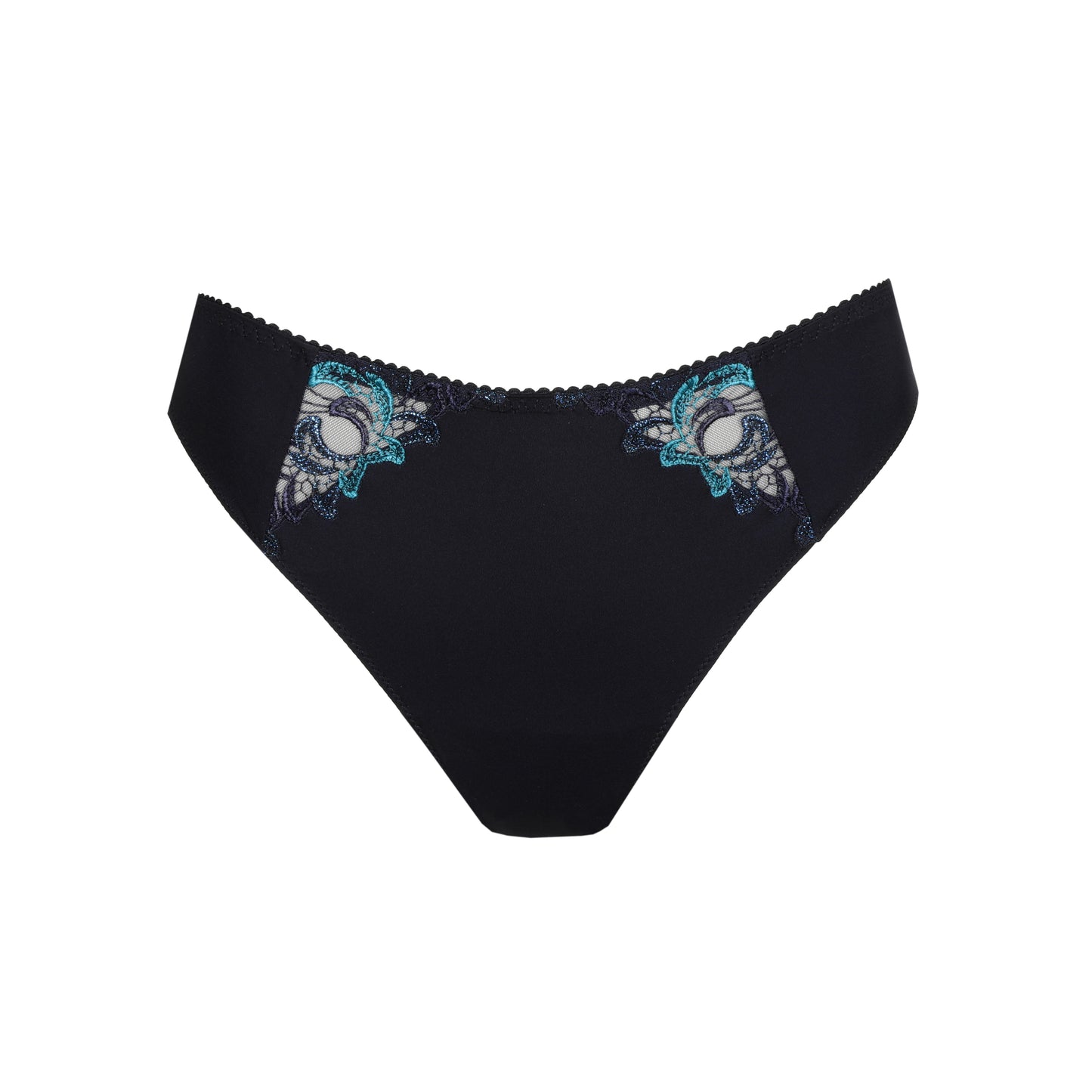 DEAUVILLE velvet blue tanga