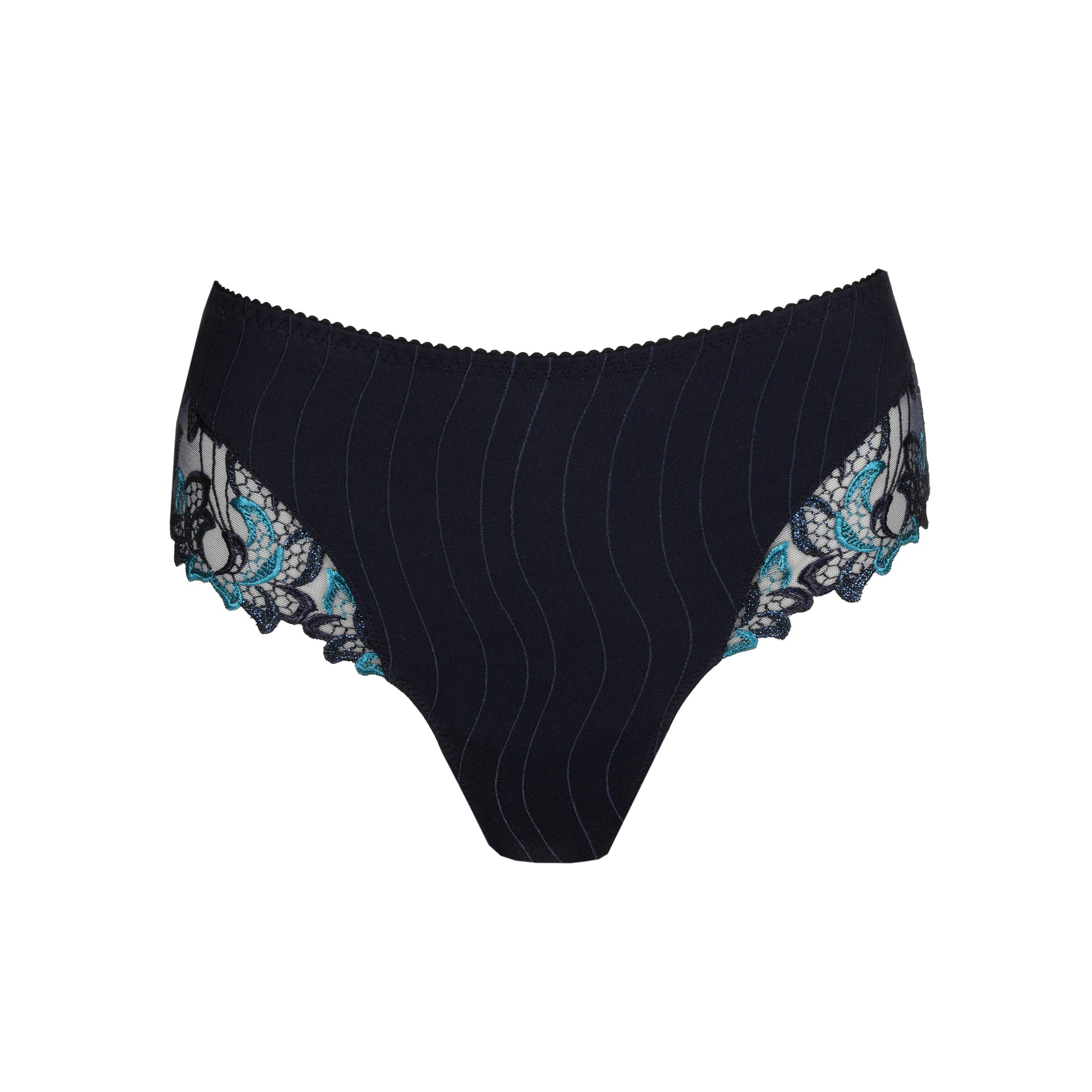 DEAUVILLE velvet blue tanga de lujo