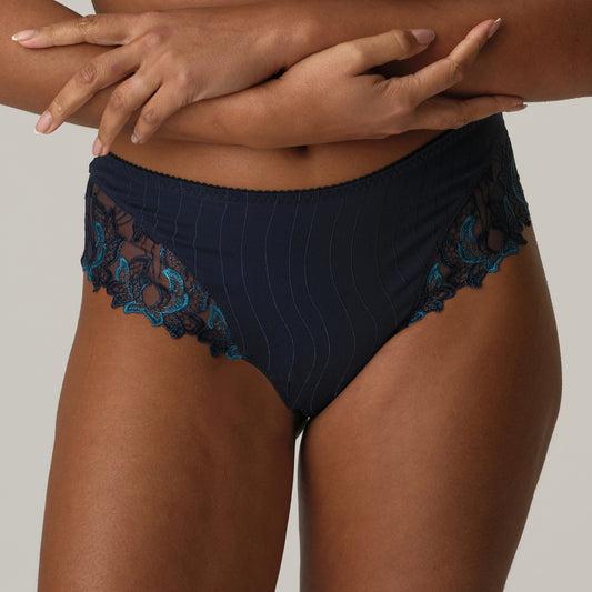 DEAUVILLE velvet blue tanga de lujo