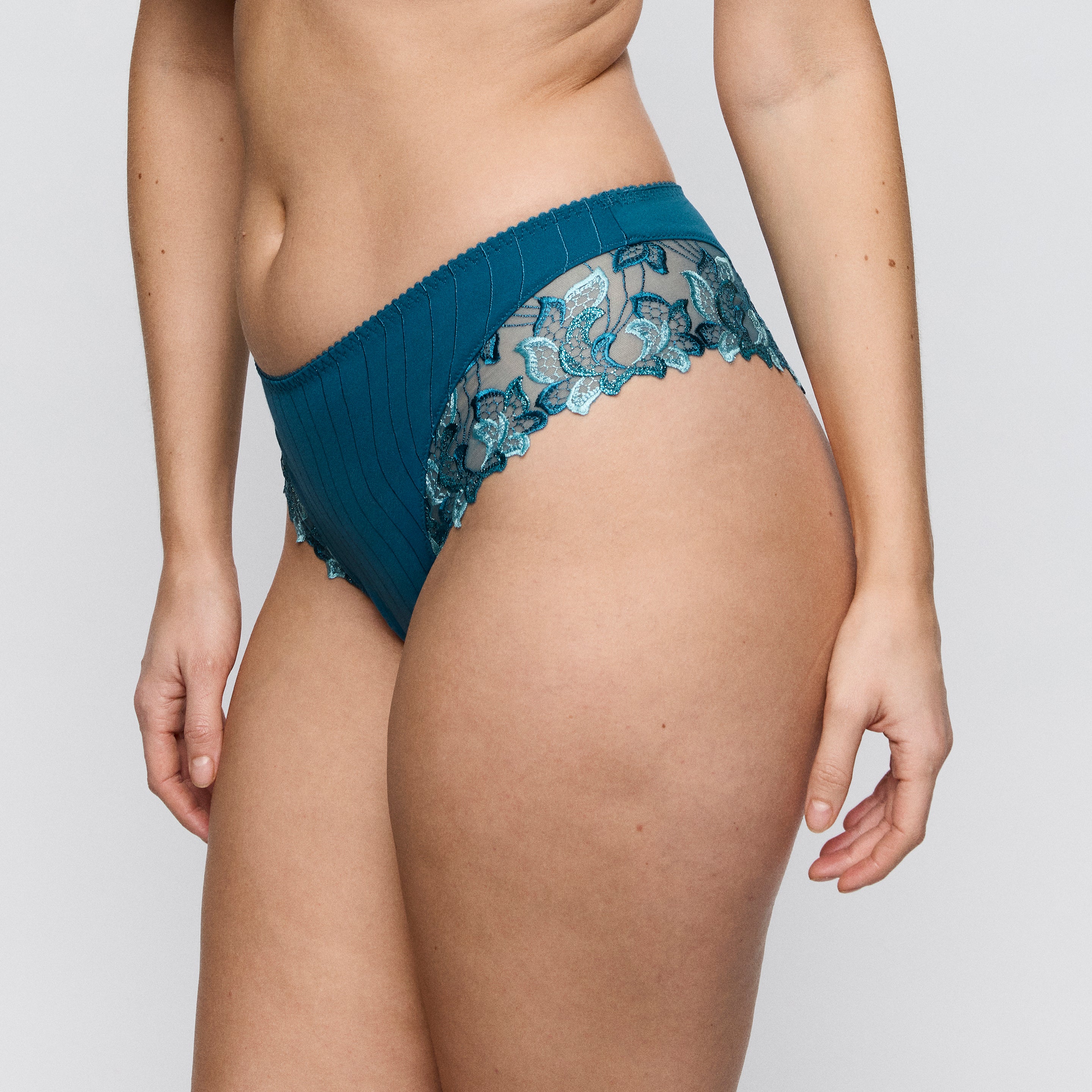 DEAUVILLE peacock tanga de lujo