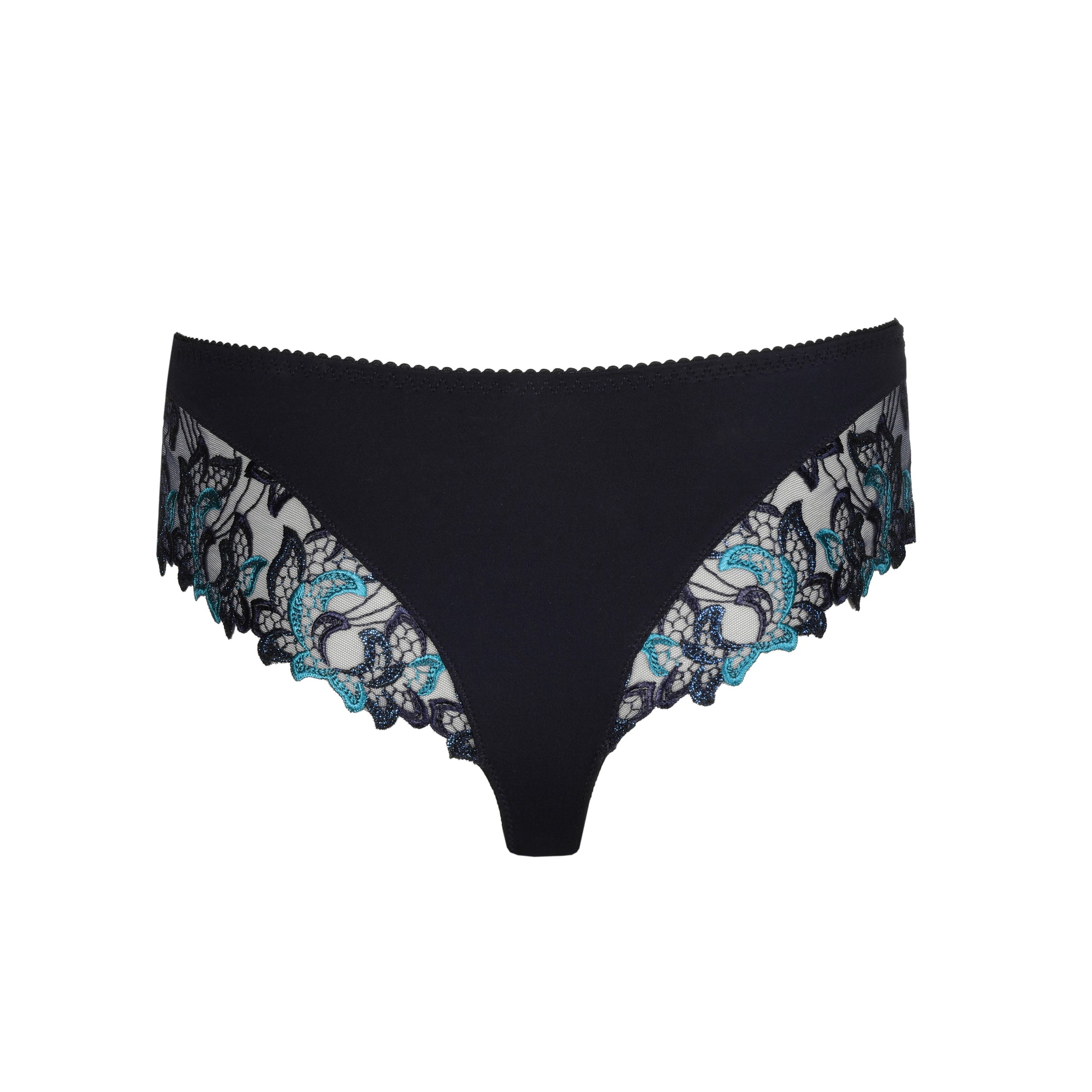 DEAUVILLE velvet blue tanga de lujo
