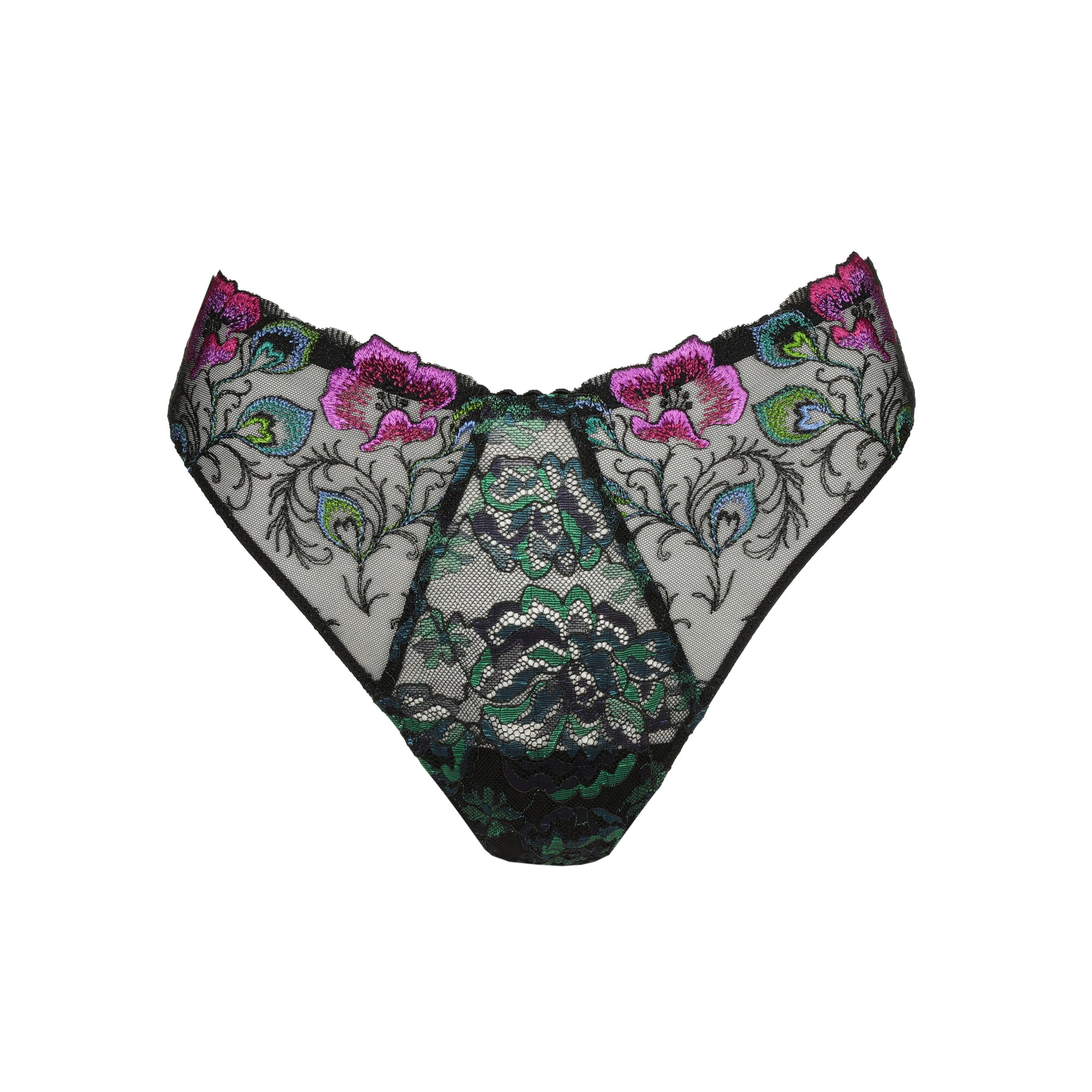 SAN ANGEL Peacock Feather tanga