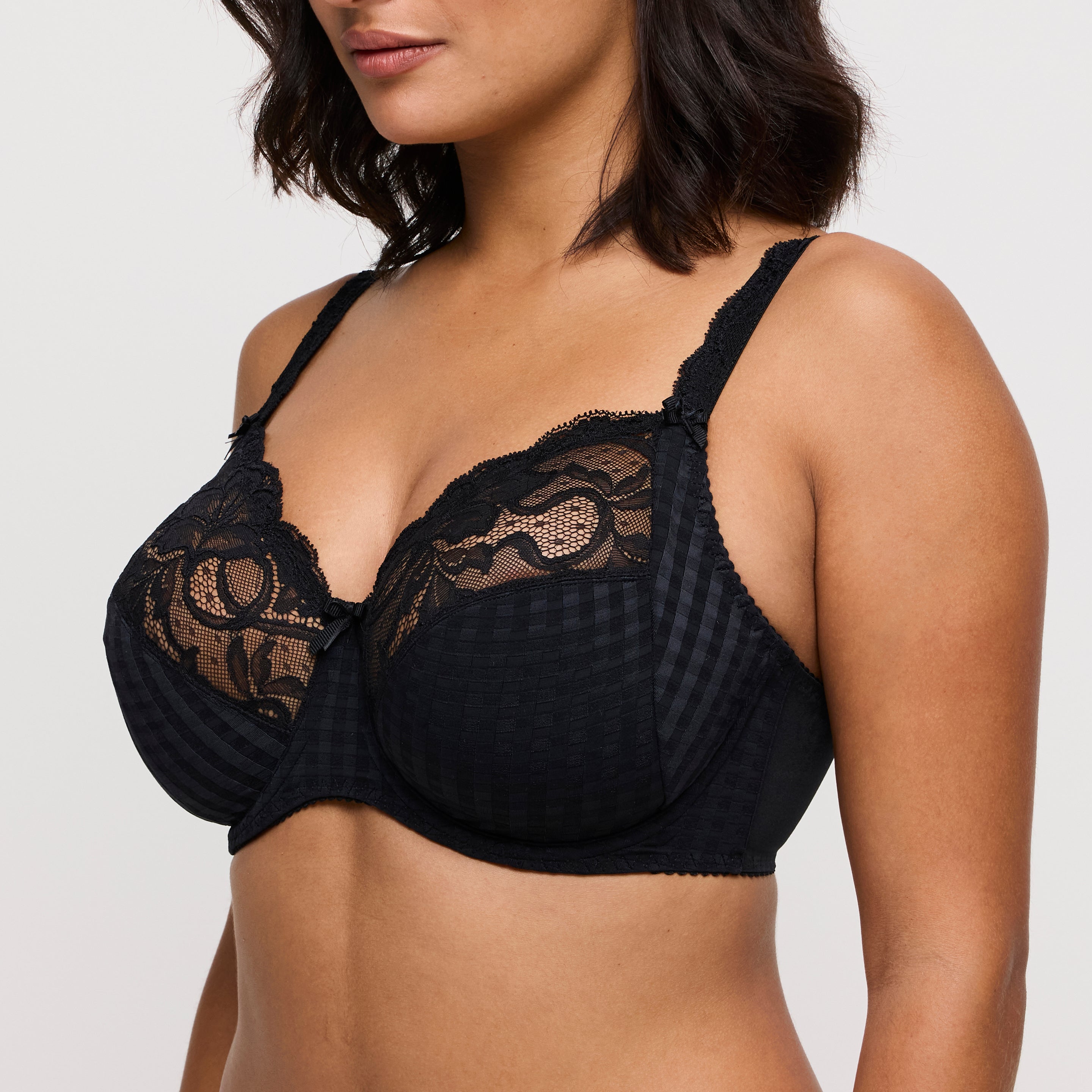 MADISON Negro sujetador copa entera