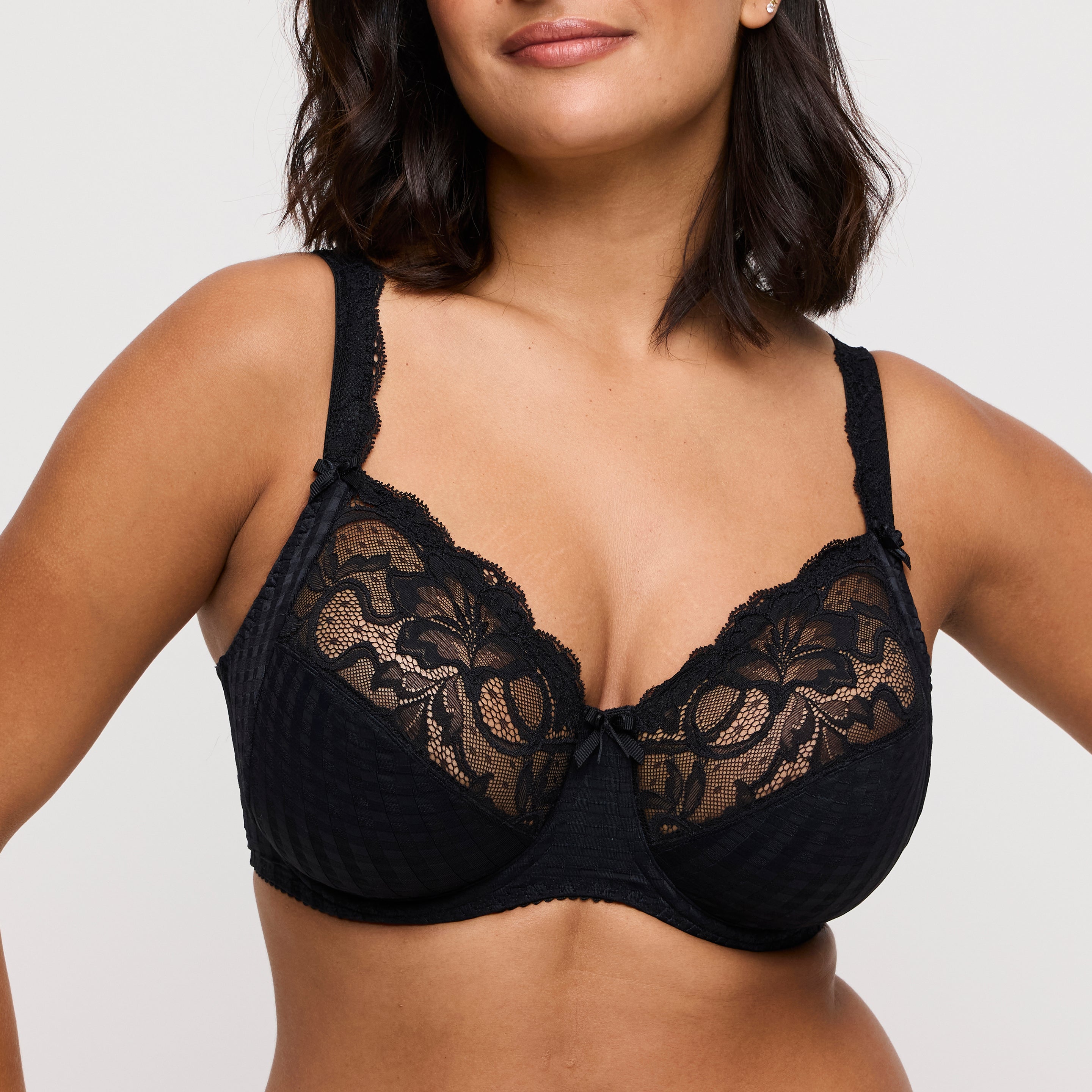 MADISON Negro sujetador copa entera