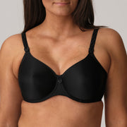 SATIN negro suj. preformado copa entera