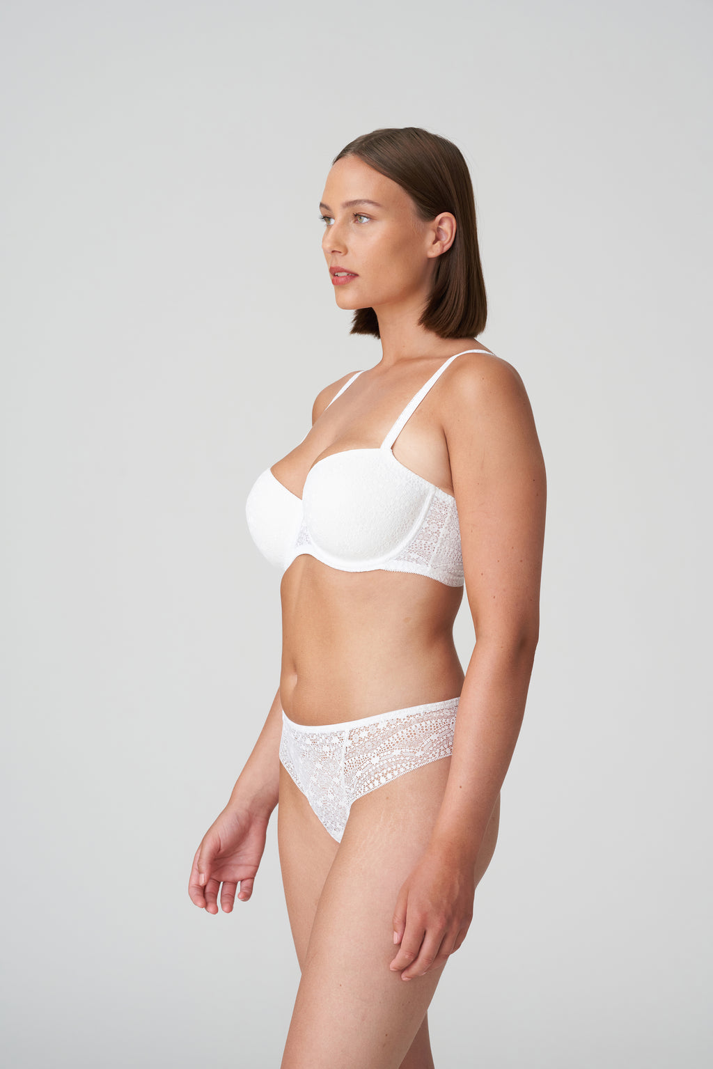 EPIRUS blanco sujetador balconet con foam