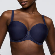 WOWGIRL evening blue sujetador balconet con foam