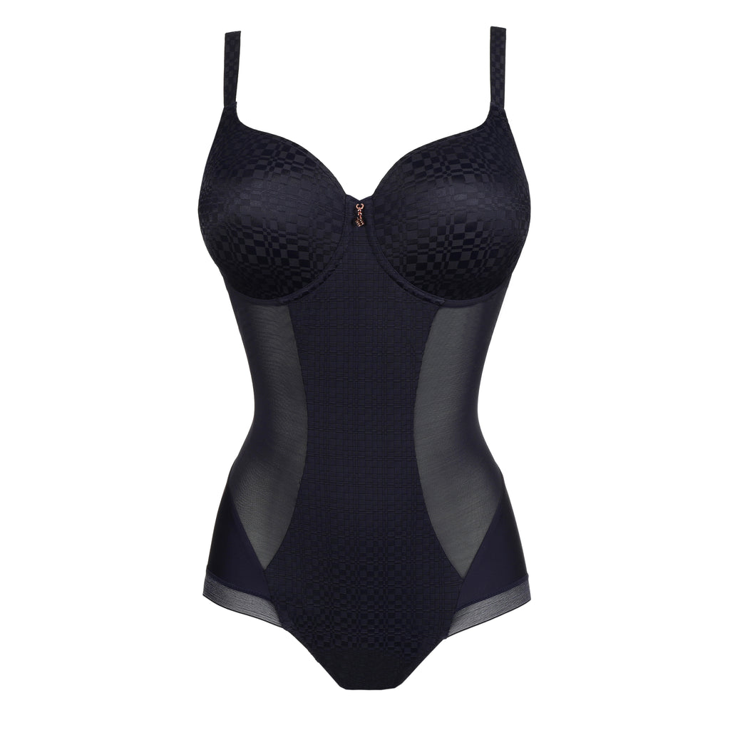 YELAPA Majestic Blue body con foam escote corazón