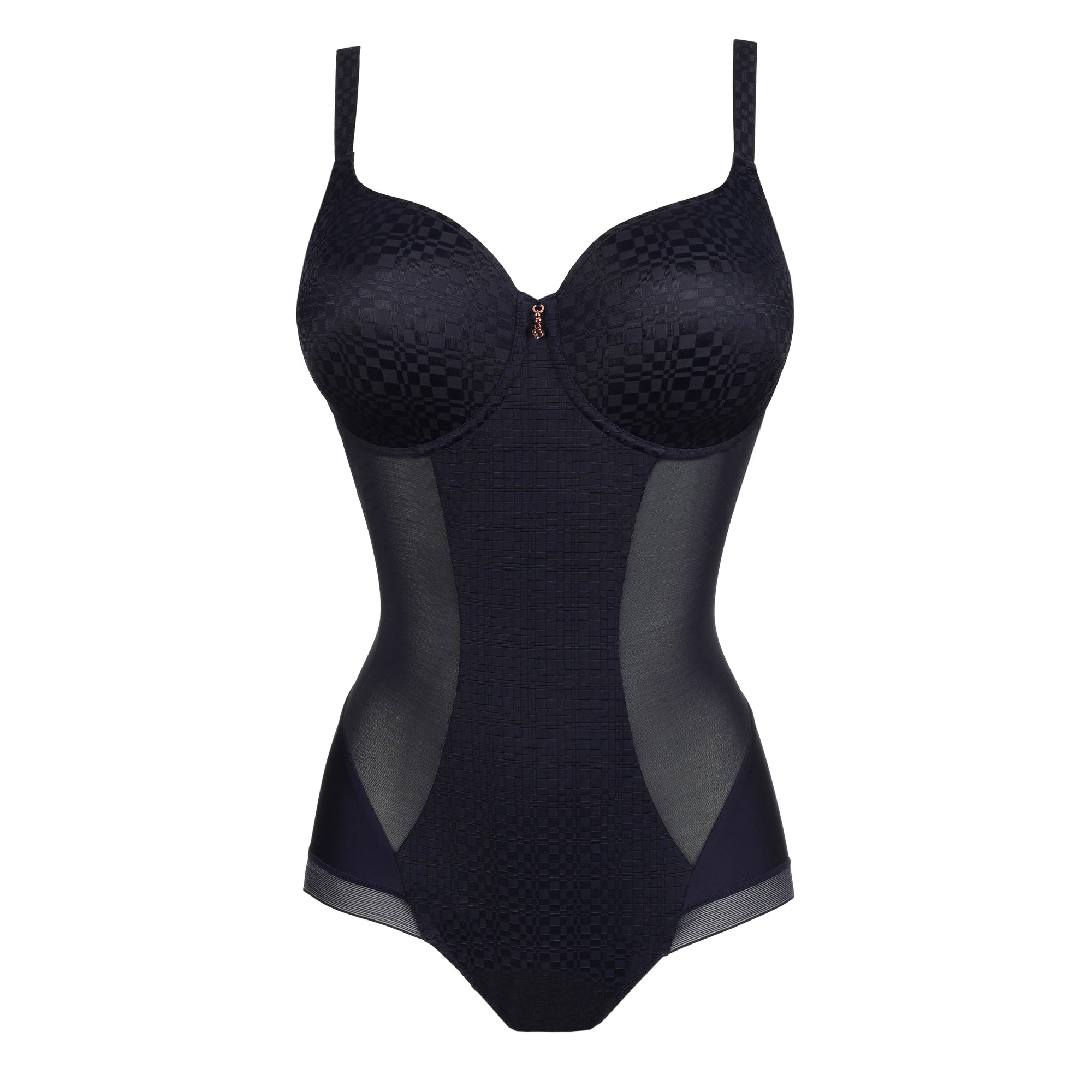 YELAPA Majestic Blue body con foam escote corazón