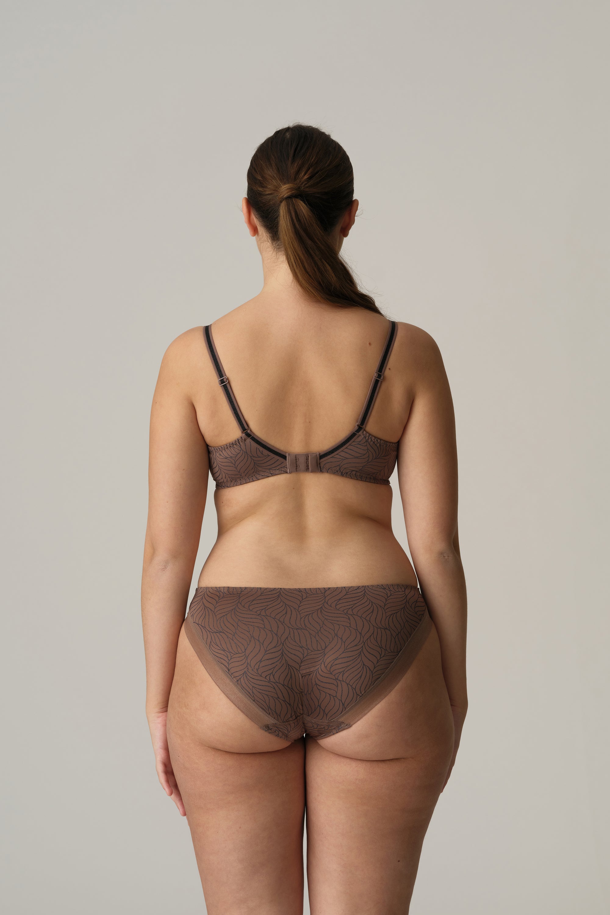 AJUSCO Caribe Taupe braga bikini