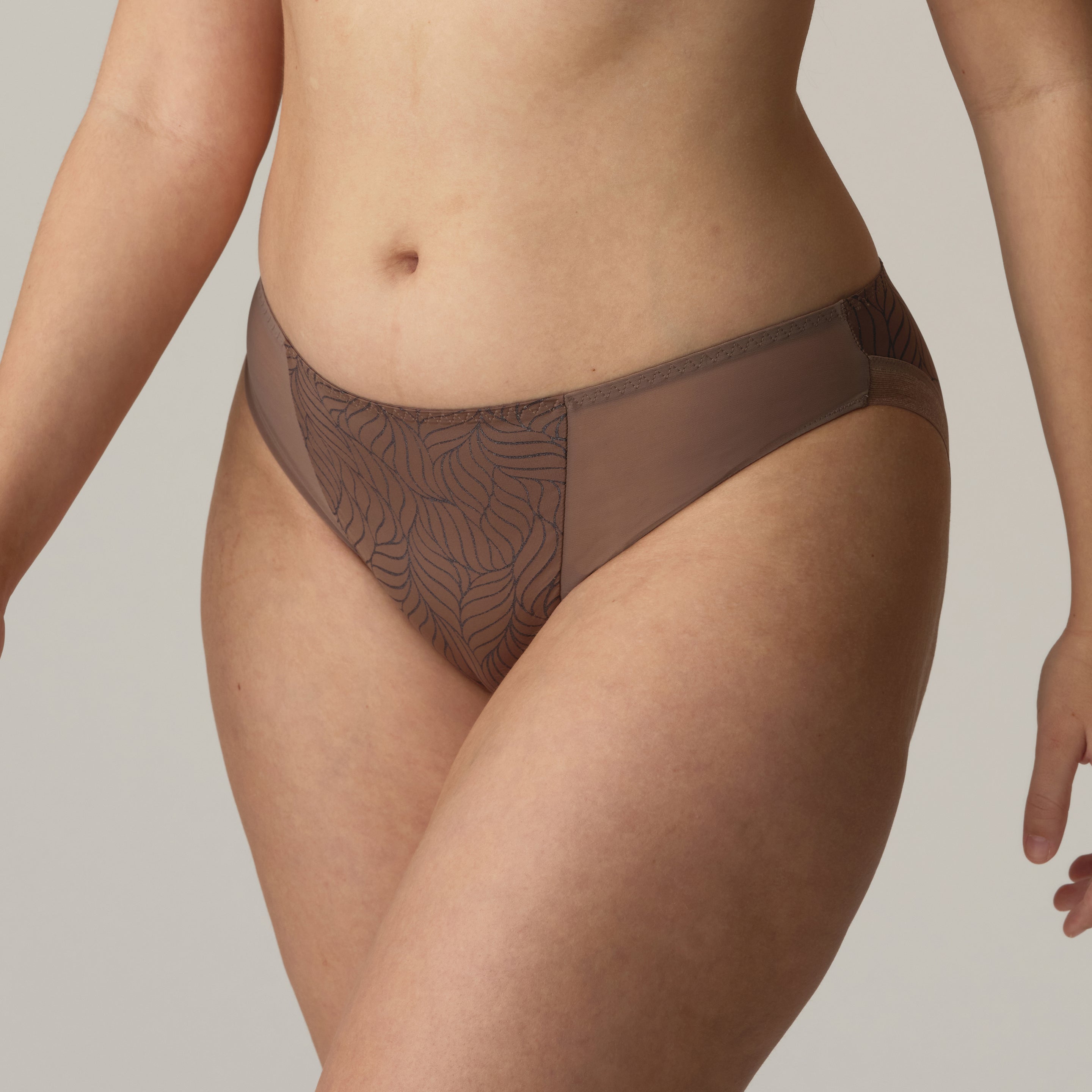 AJUSCO Caribe Taupe braga bikini