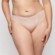 BRIANA pearly pink braga bikini