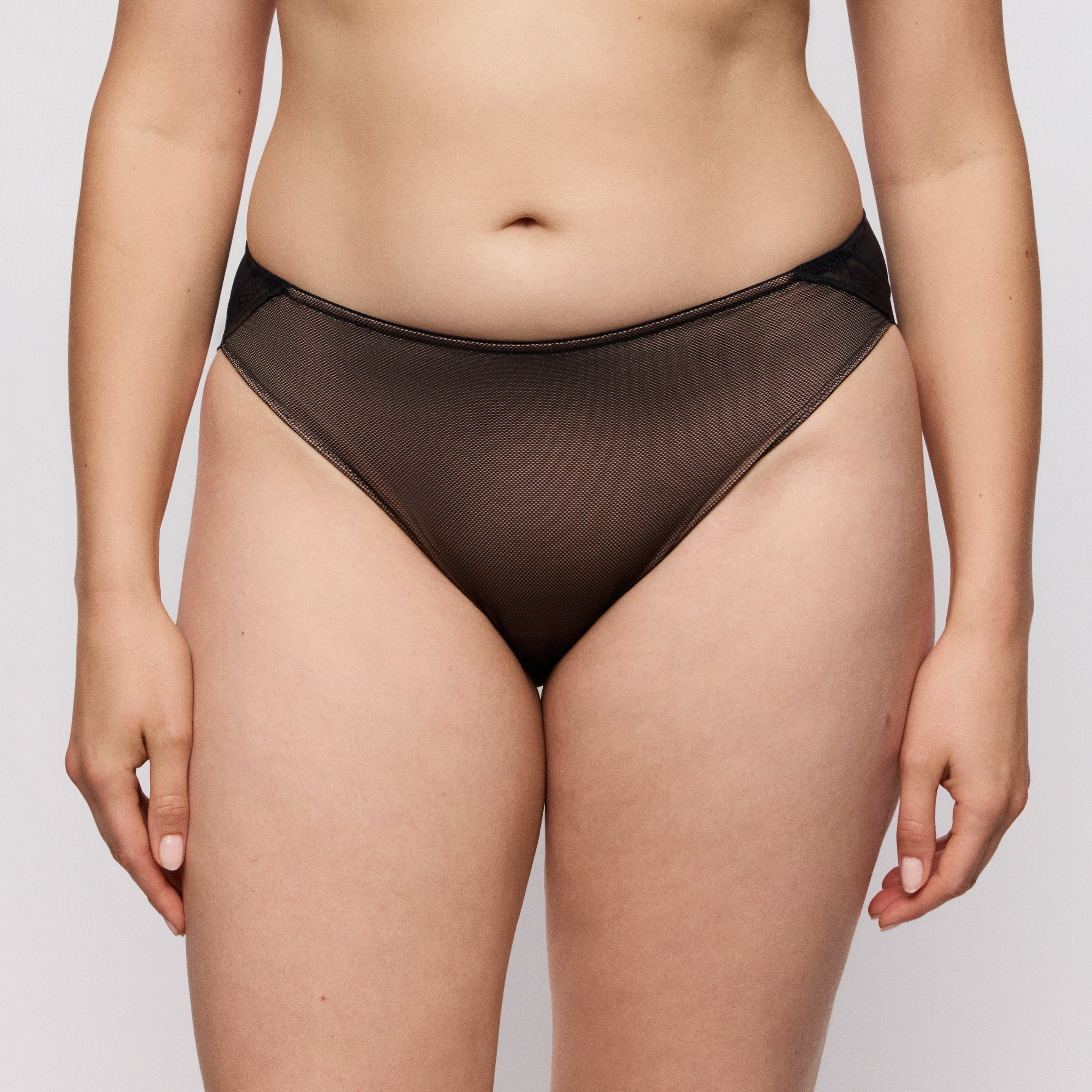 COOLS negro braga bikini