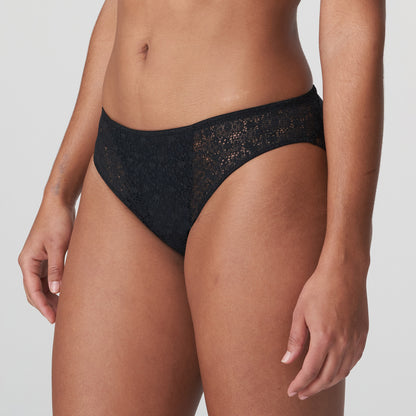 EPIRUS negro braga bikini