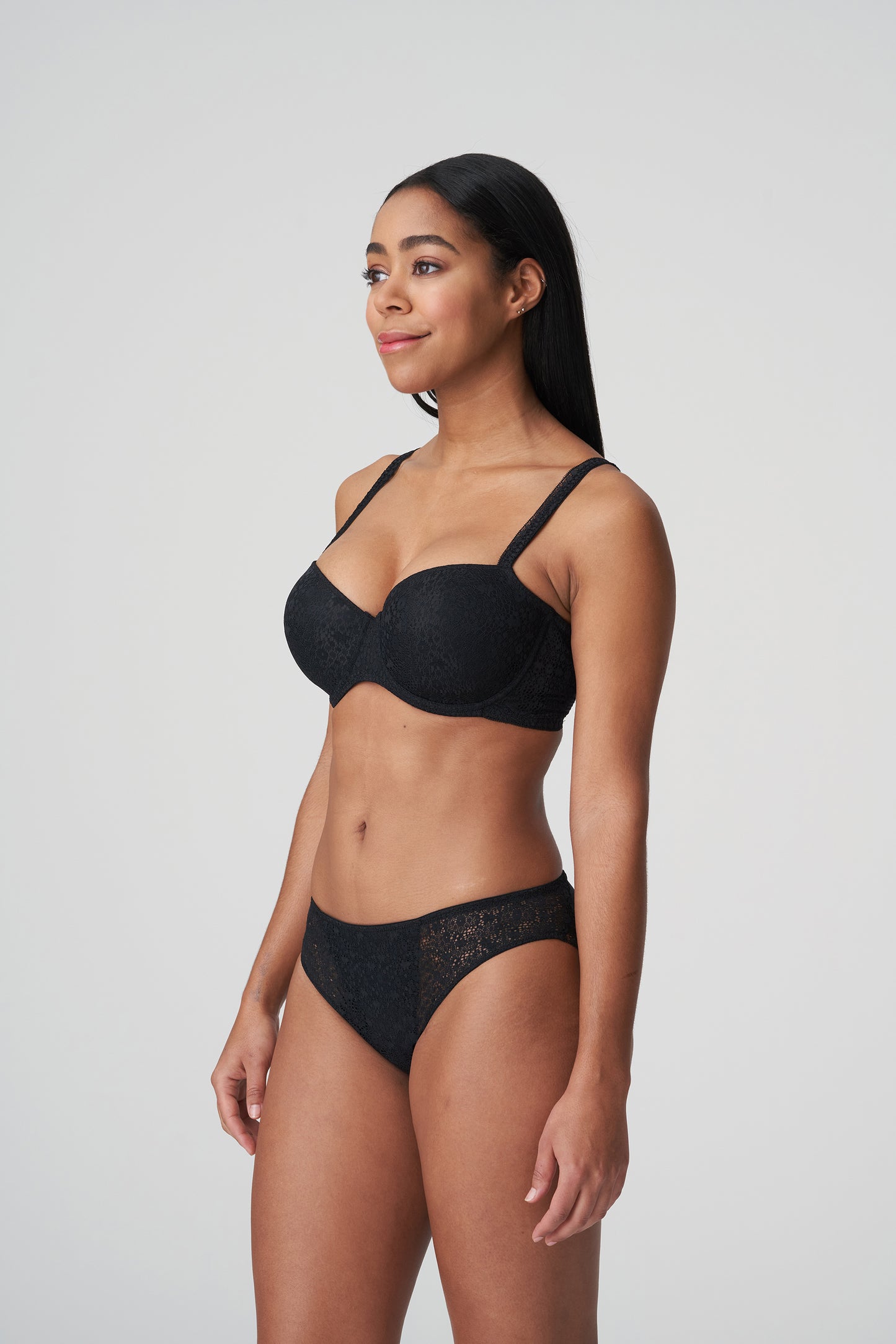 EPIRUS negro braga bikini