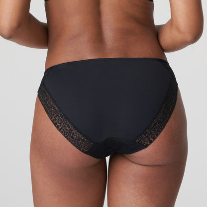 EPIRUS negro braga bikini