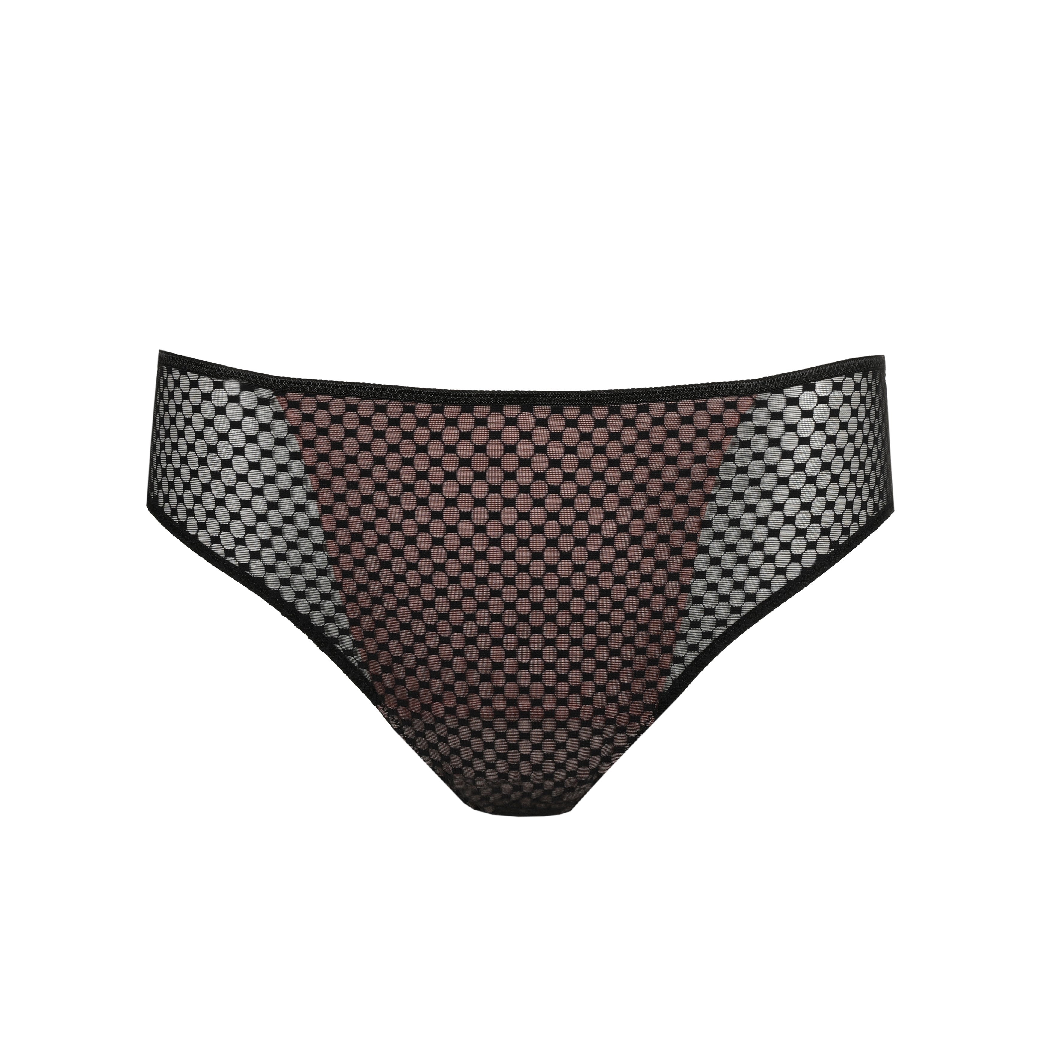 GLASS BEACH negro braga bikini