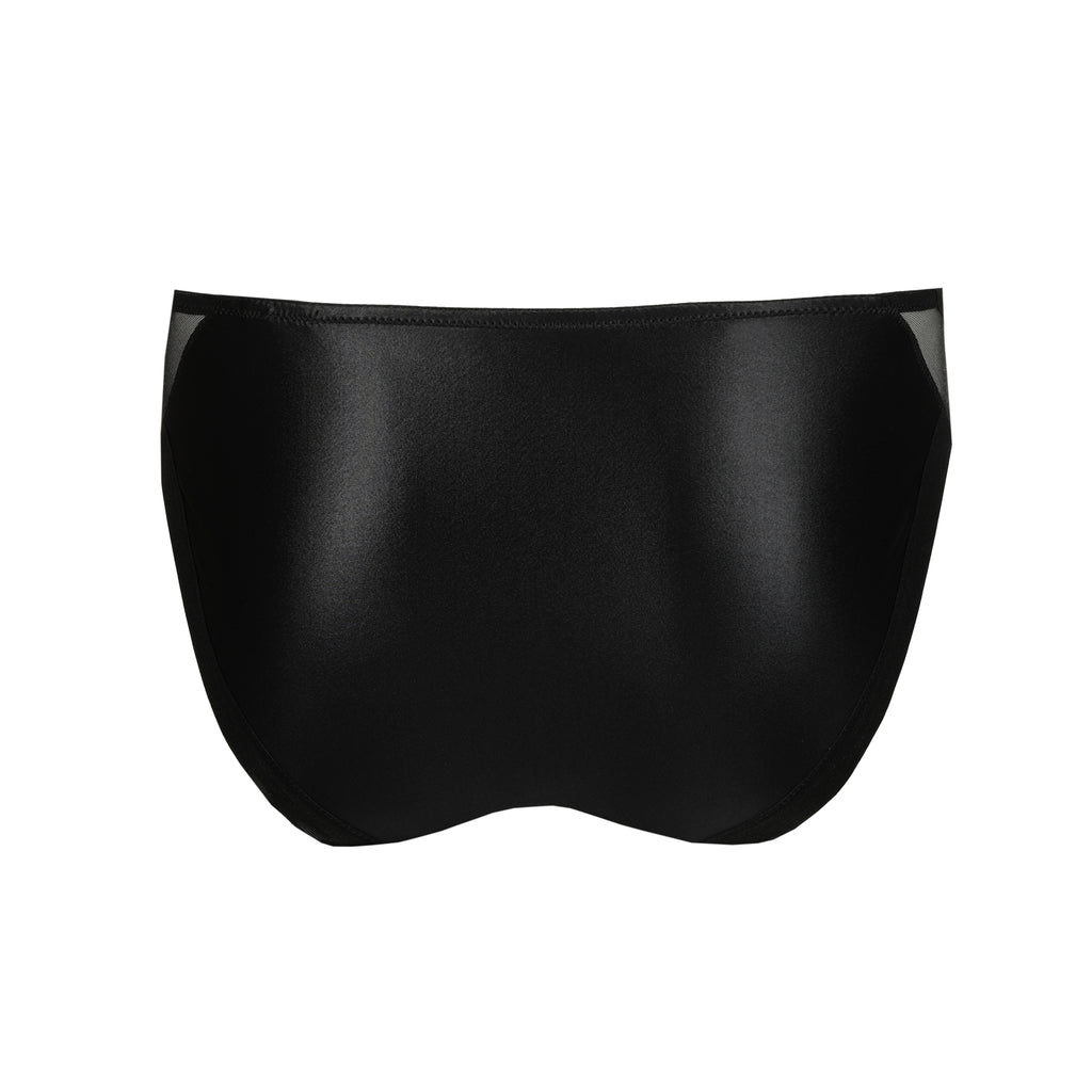 ZIPOLITE negro braga bikini
