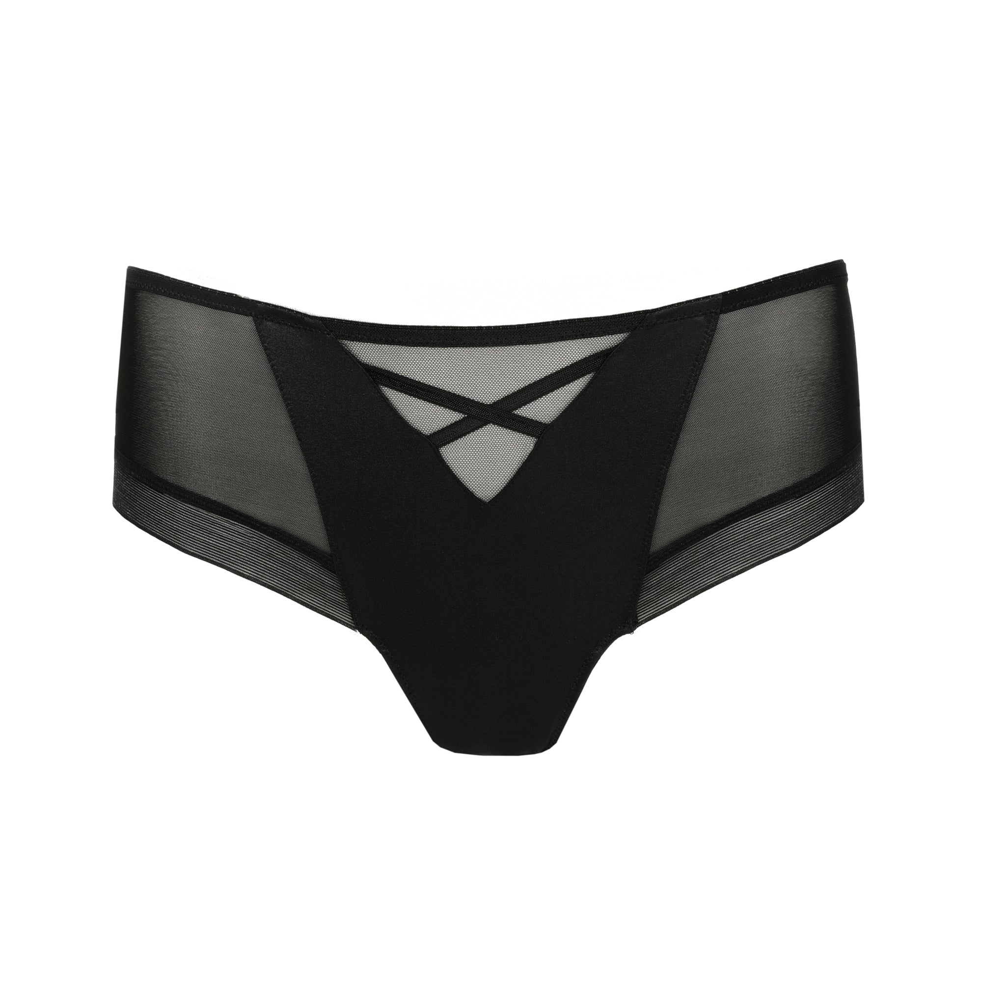 ZIPOLITE negro hotpants