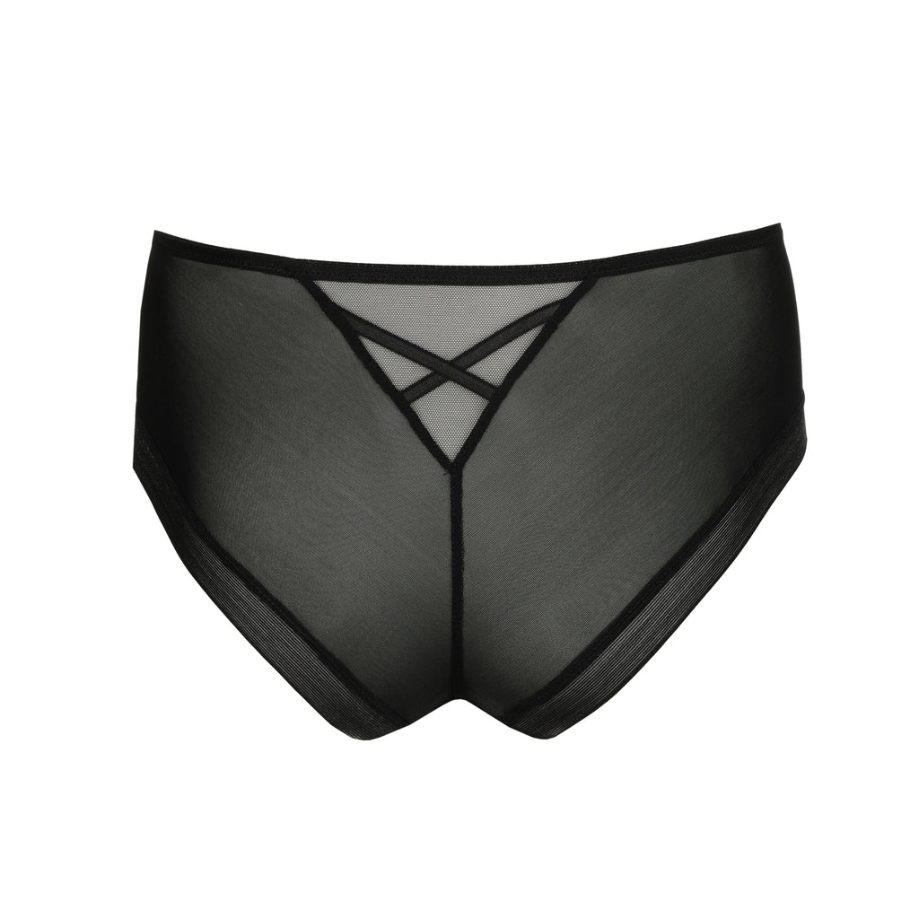ZIPOLITE negro hotpants