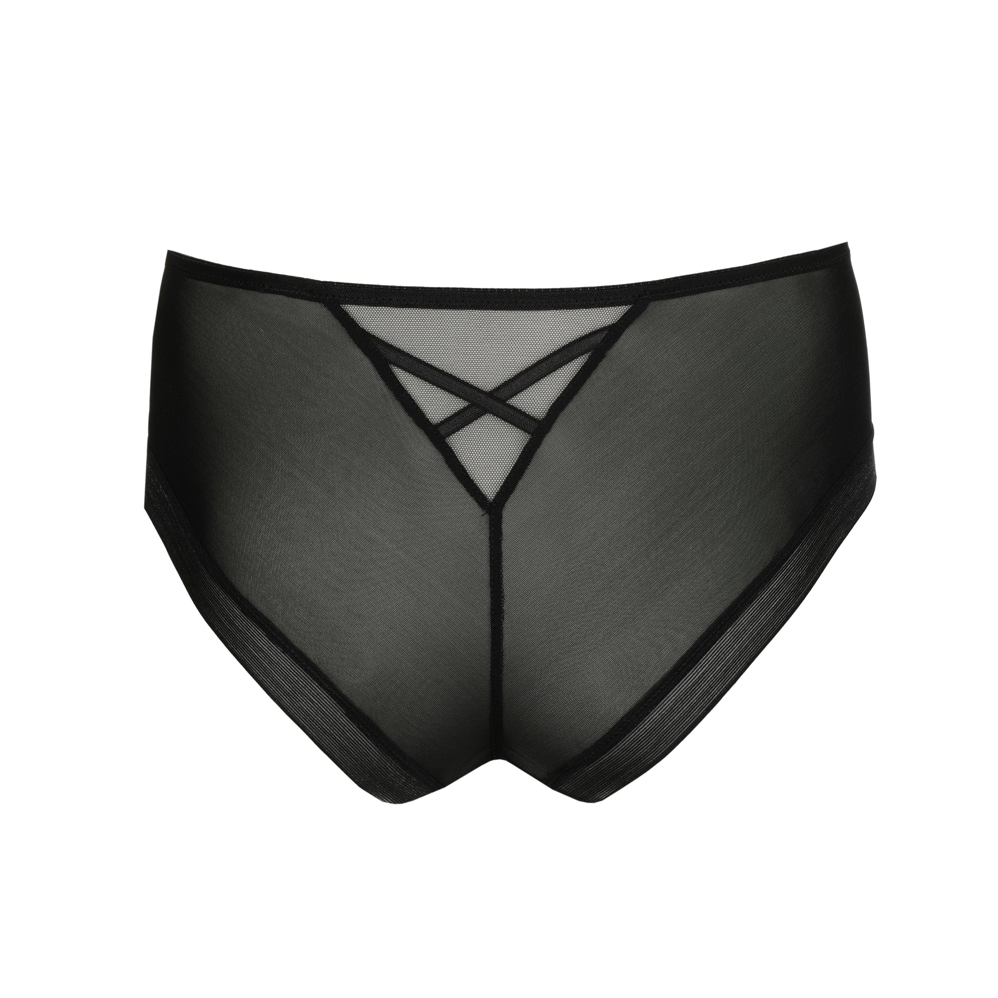 ZIPOLITE negro hotpants