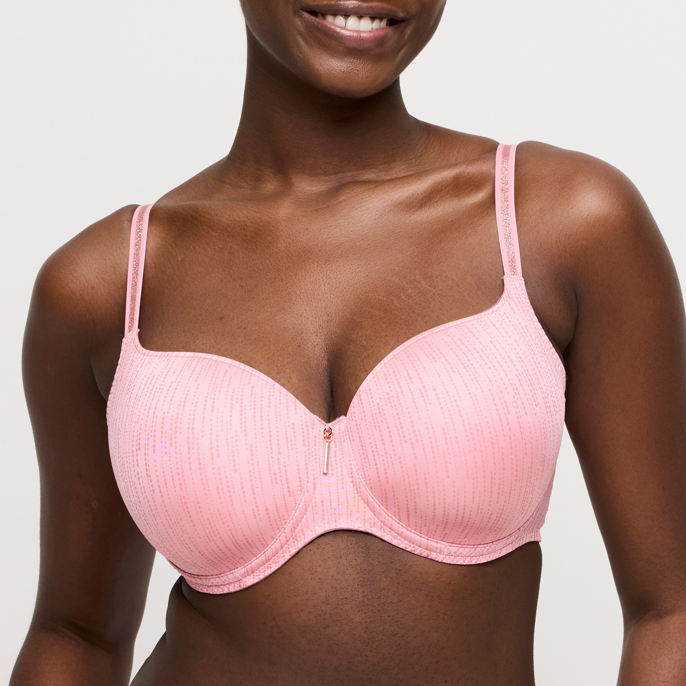 BADALA venetian pink suj. con foam escote corazón