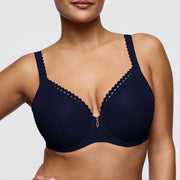 WOWGIRL evening blue suj. con foam escote corazón