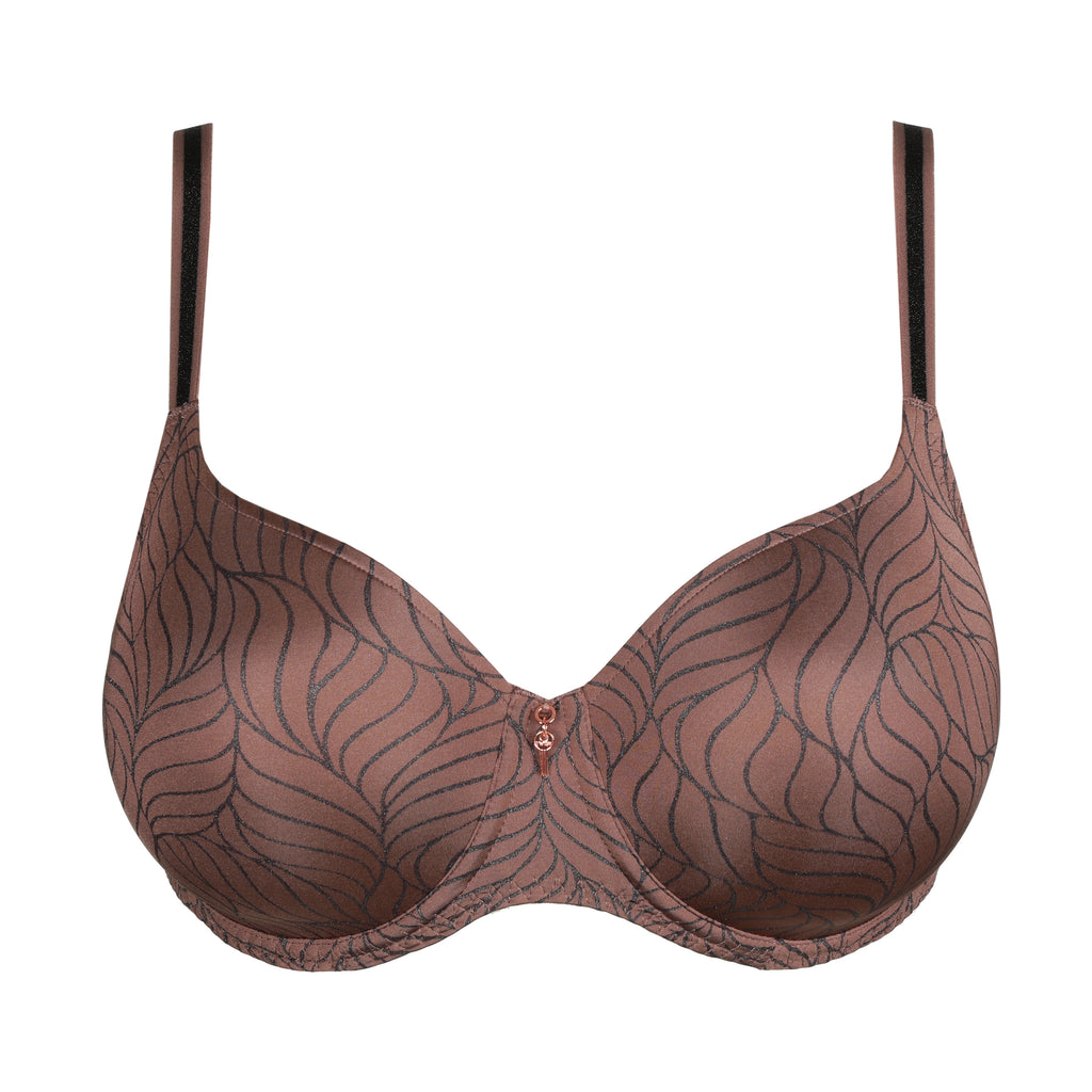 AJUSCO Caribe Taupe suj. con foam escote corazón