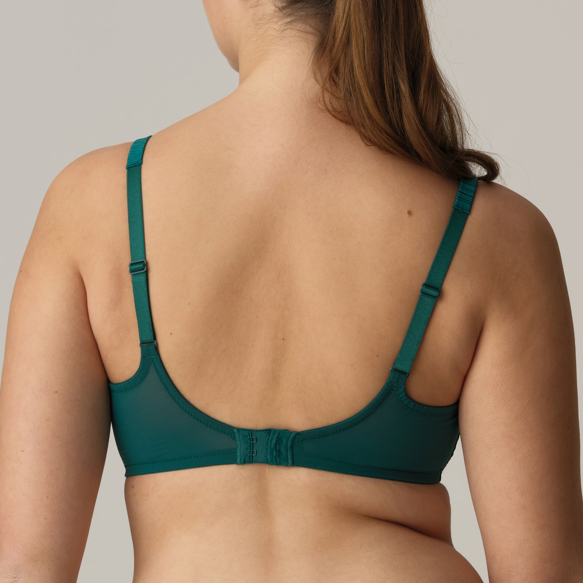 KNOKKE Jasper Green suj. con foam escote corazón