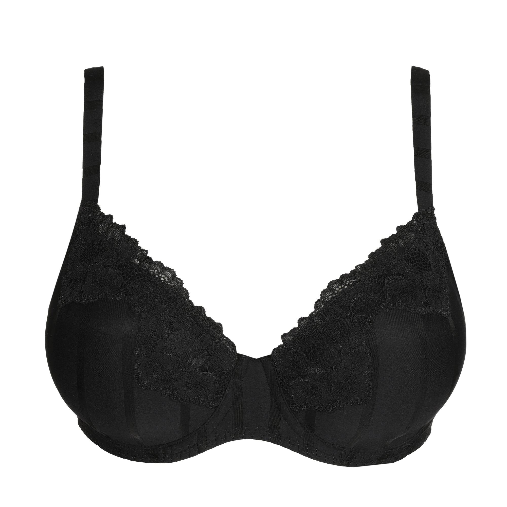 MALDIVES negro suj. con foam escote corazón