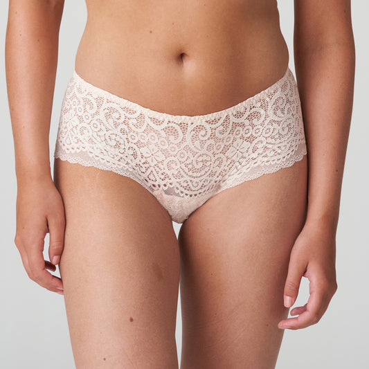 I DO silky tan hotpants