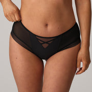 ZIPOLITE negro hotpants