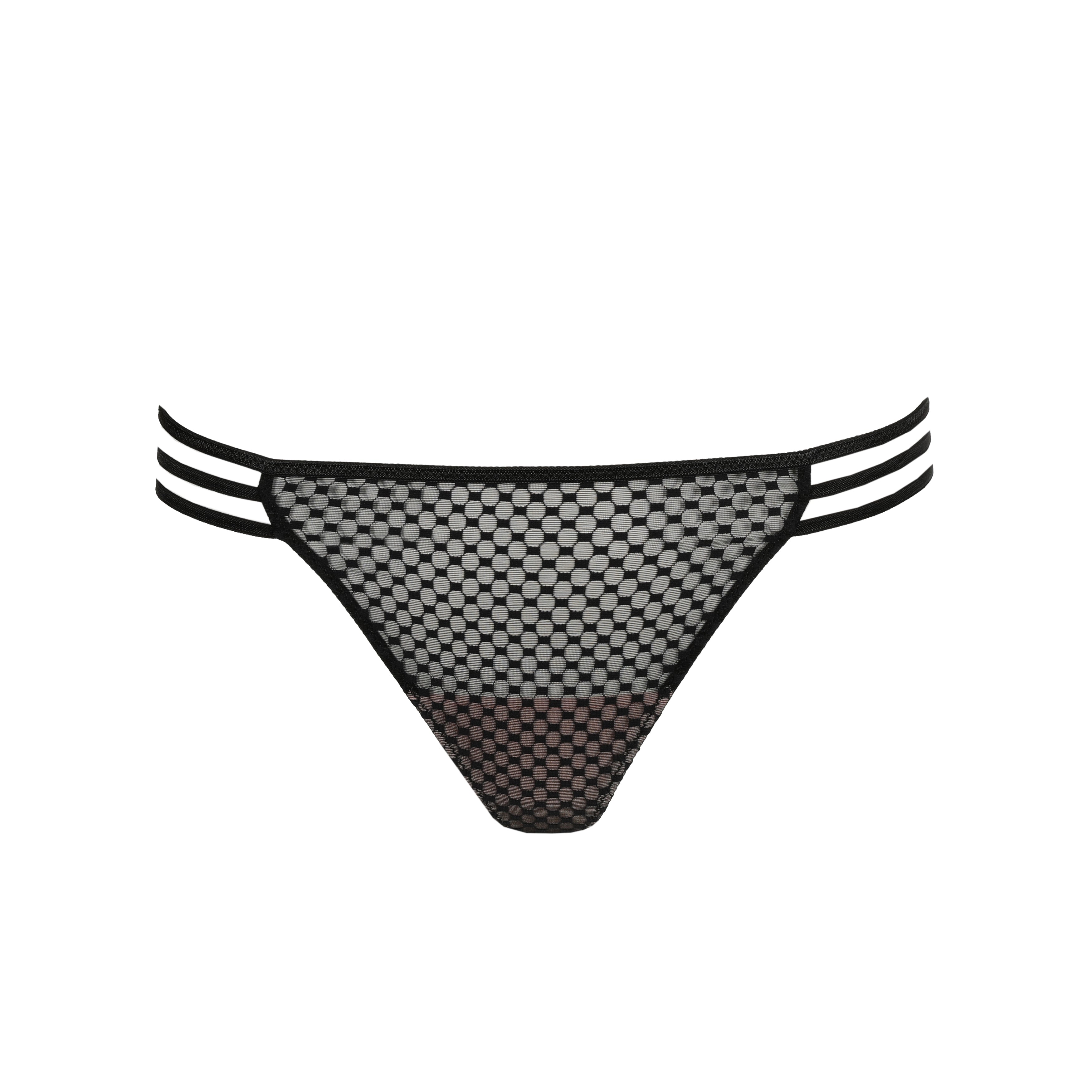 GLASS BEACH negro tanga