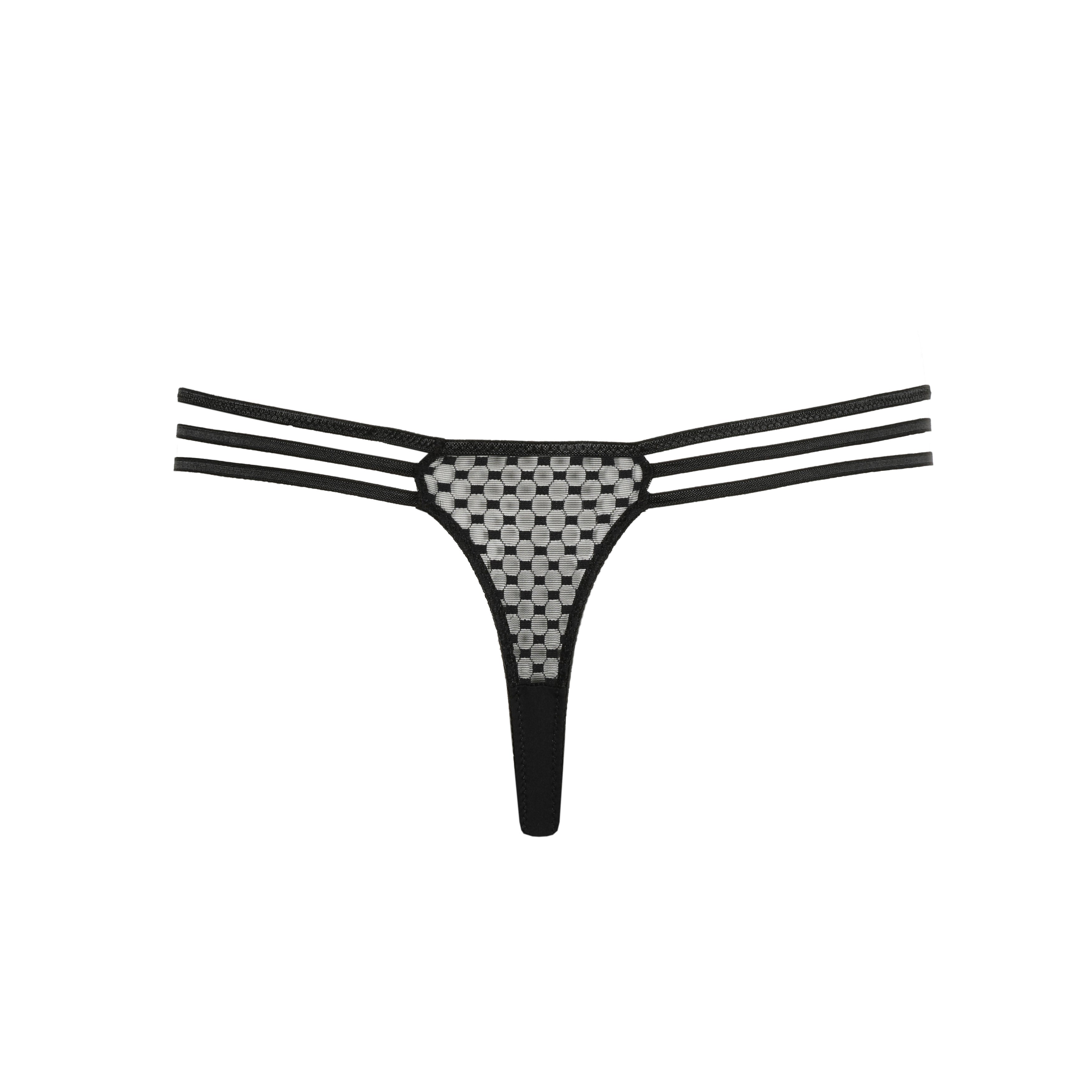 GLASS BEACH negro tanga