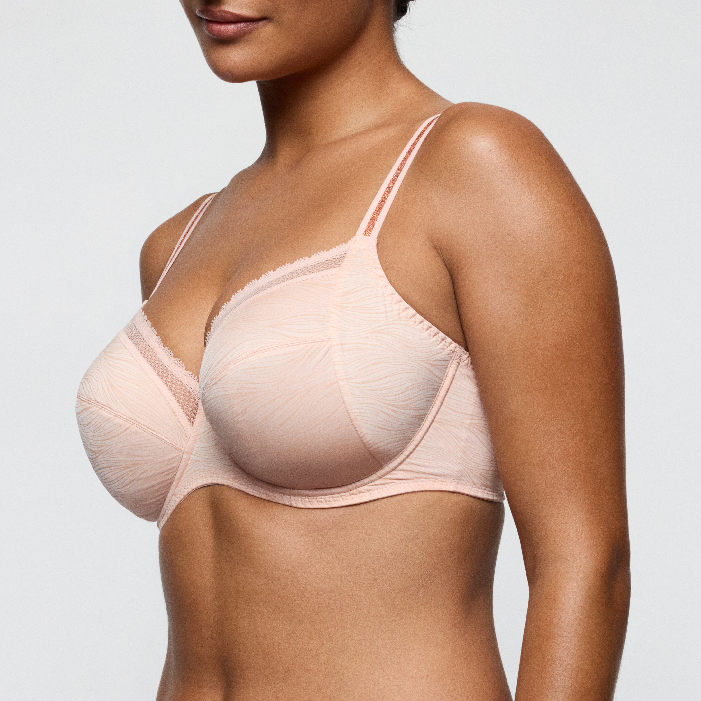 BRIANA pearly pink sujetador copa entera