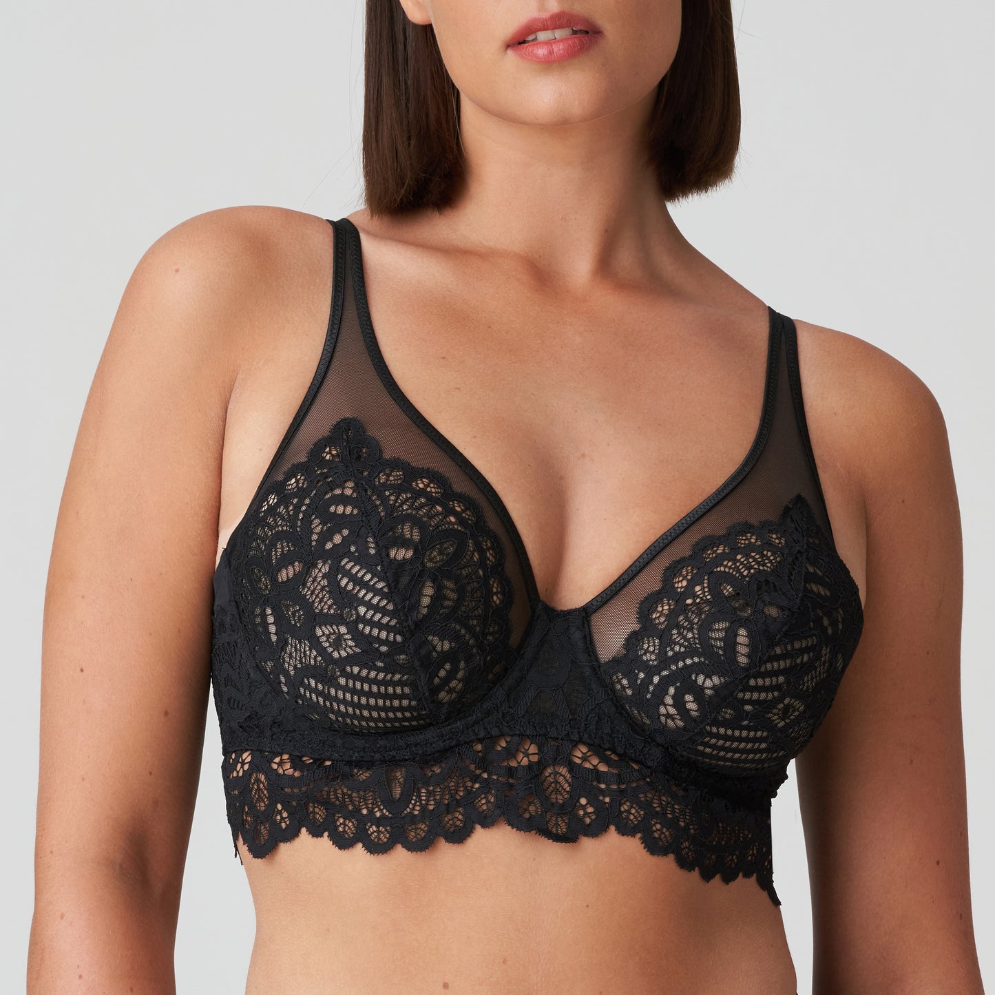 FIRST NIGHT negro bralette