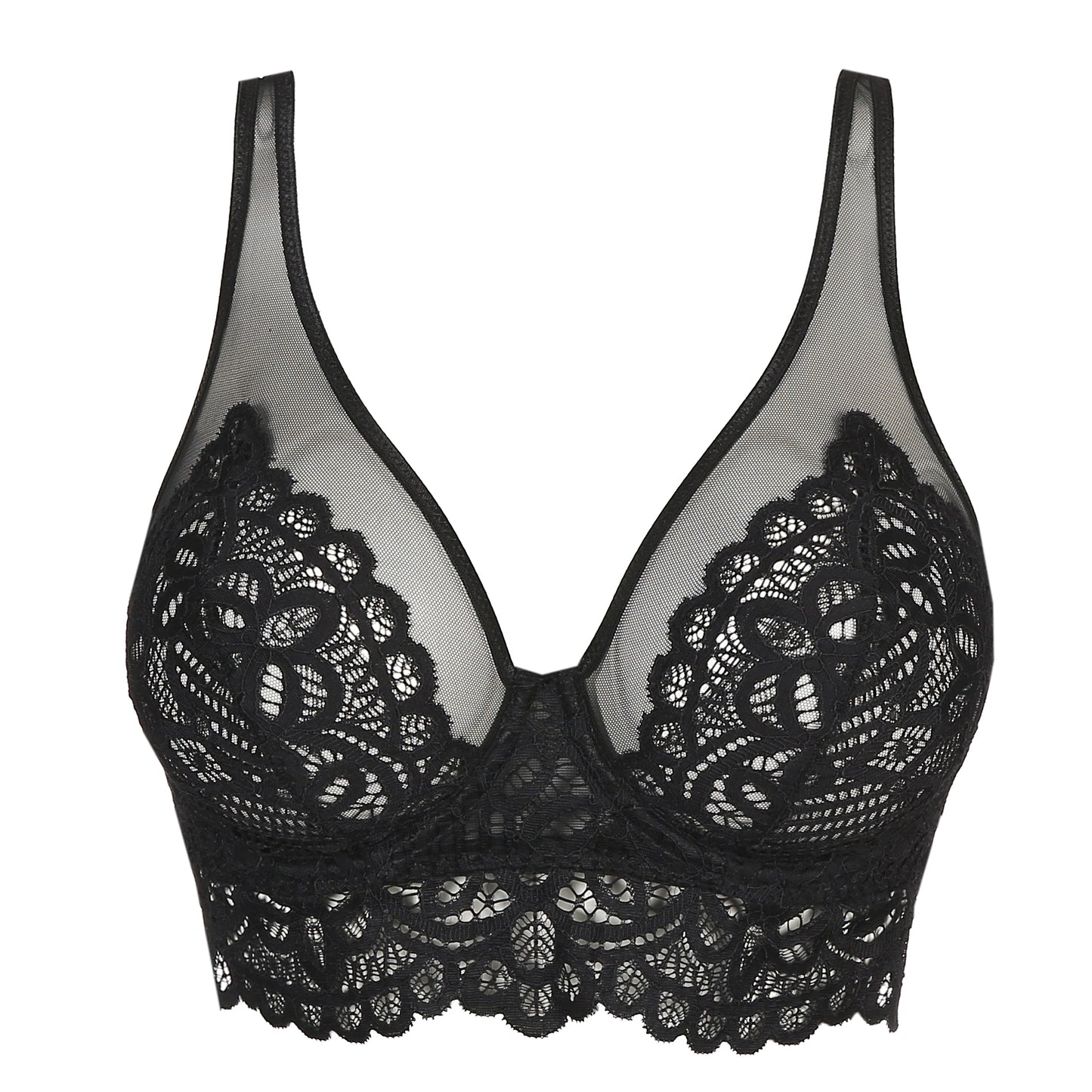 FIRST NIGHT negro bralette