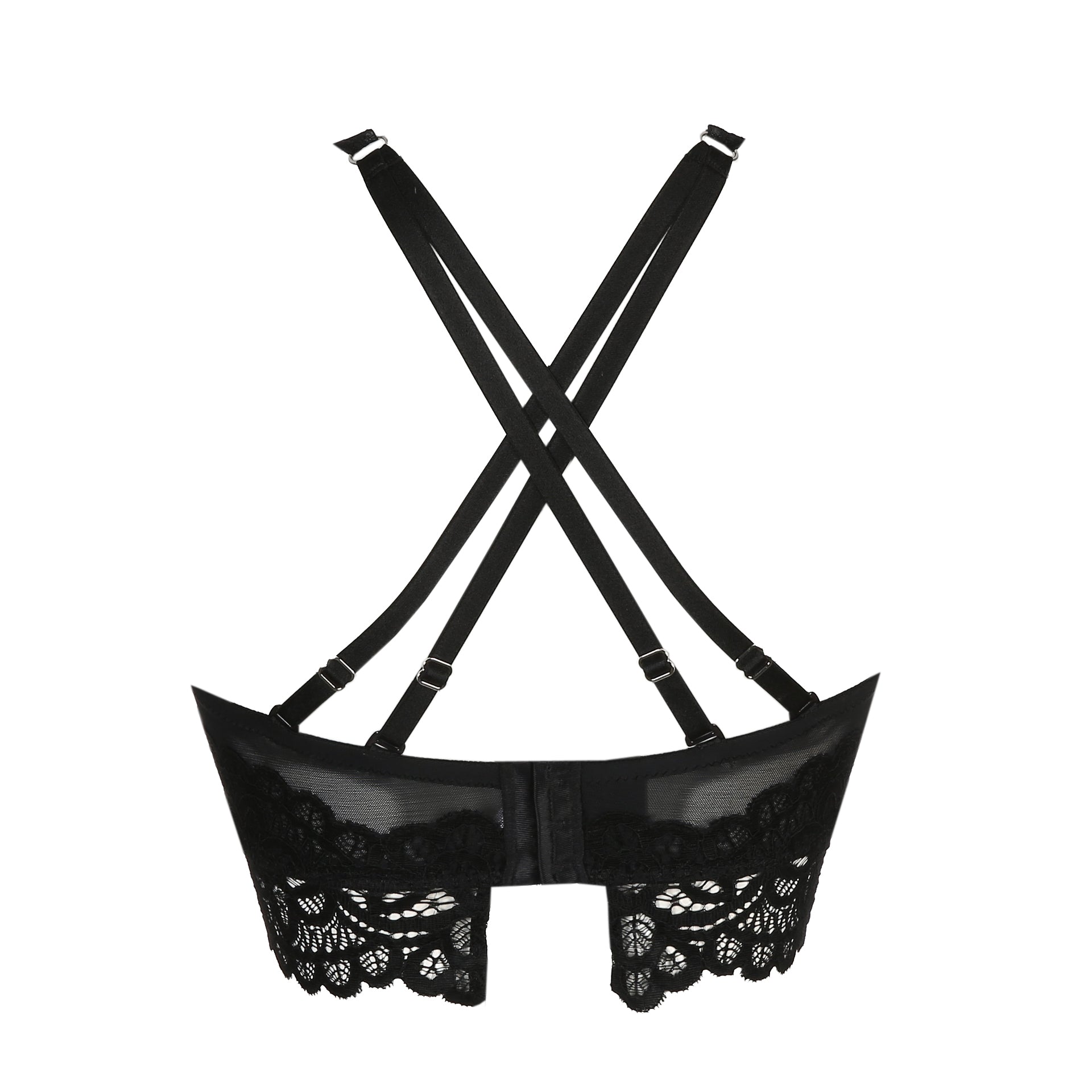 FIRST NIGHT negro bralette