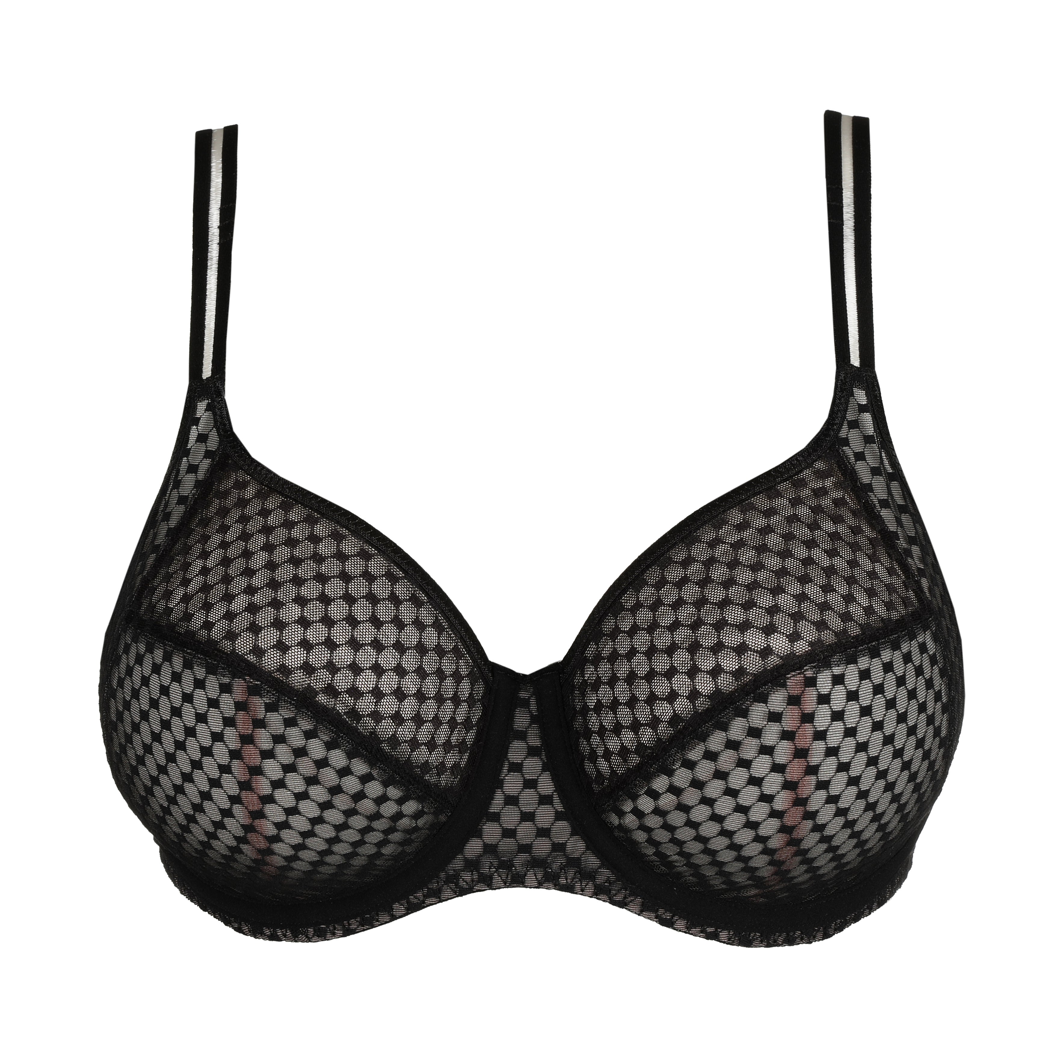 GLASS BEACH negro sujetador copa entera