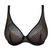 GLASS BEACH negro suj. escote prof medio relleno