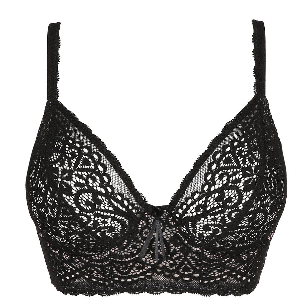 I DO negro suj. bustier escote profundo