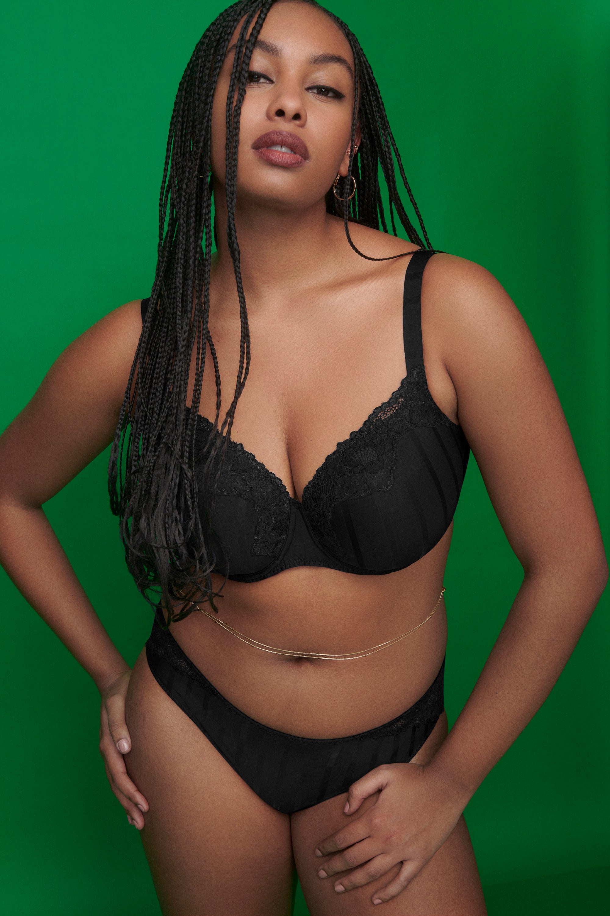 MALDIVES negro suj. con foam escote corazón