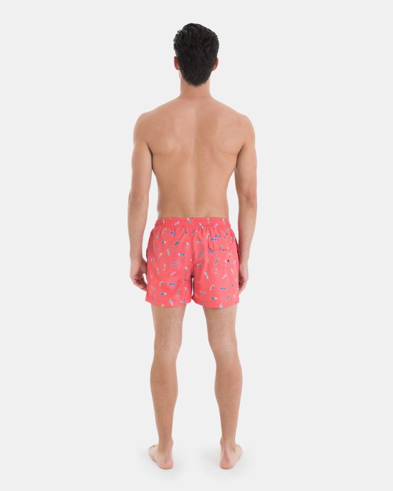 Bañador de Hombre Bermuda Estampado Surf